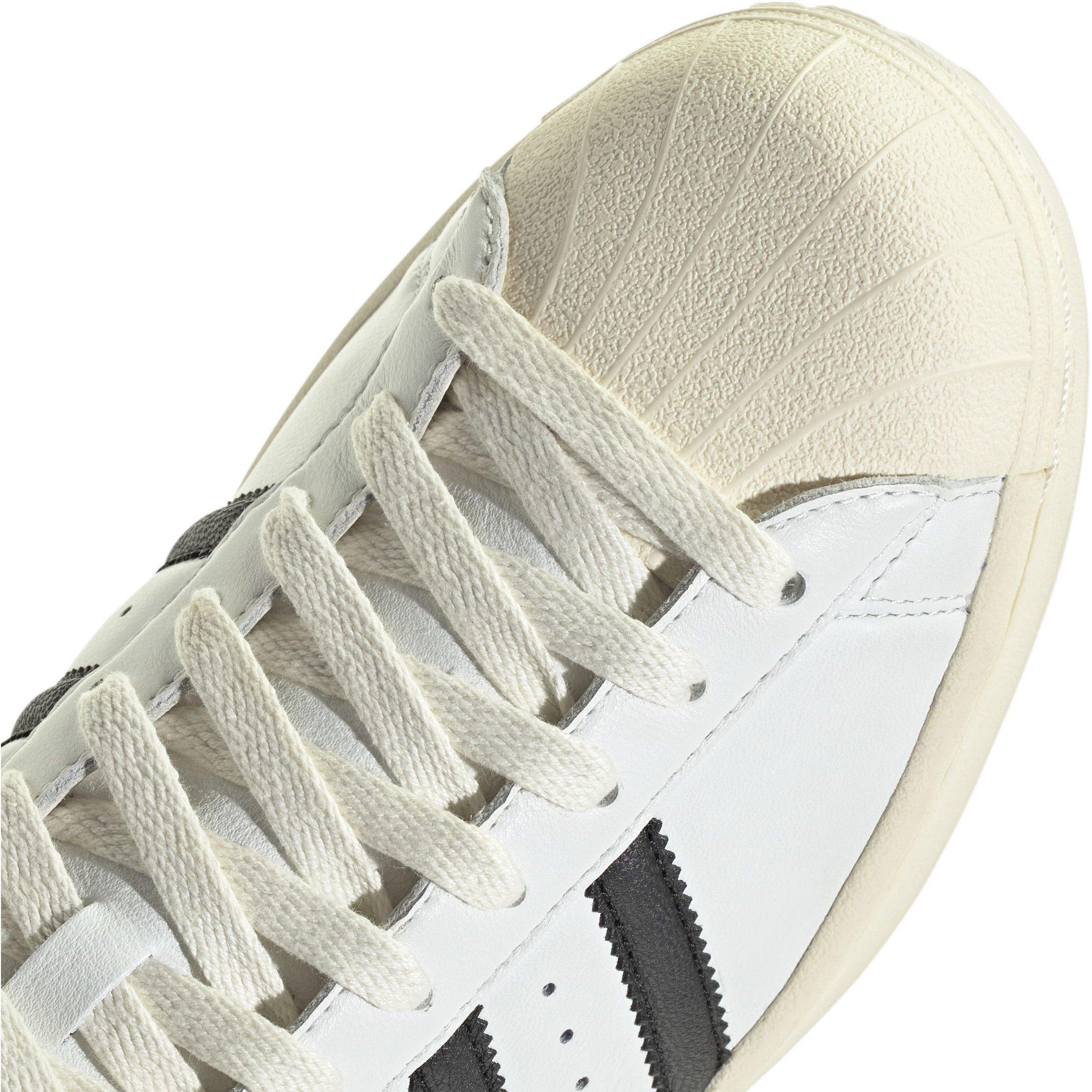 White/Black - adidas Originals - Women's SuperStar Vin Low-Top Trainers - 7