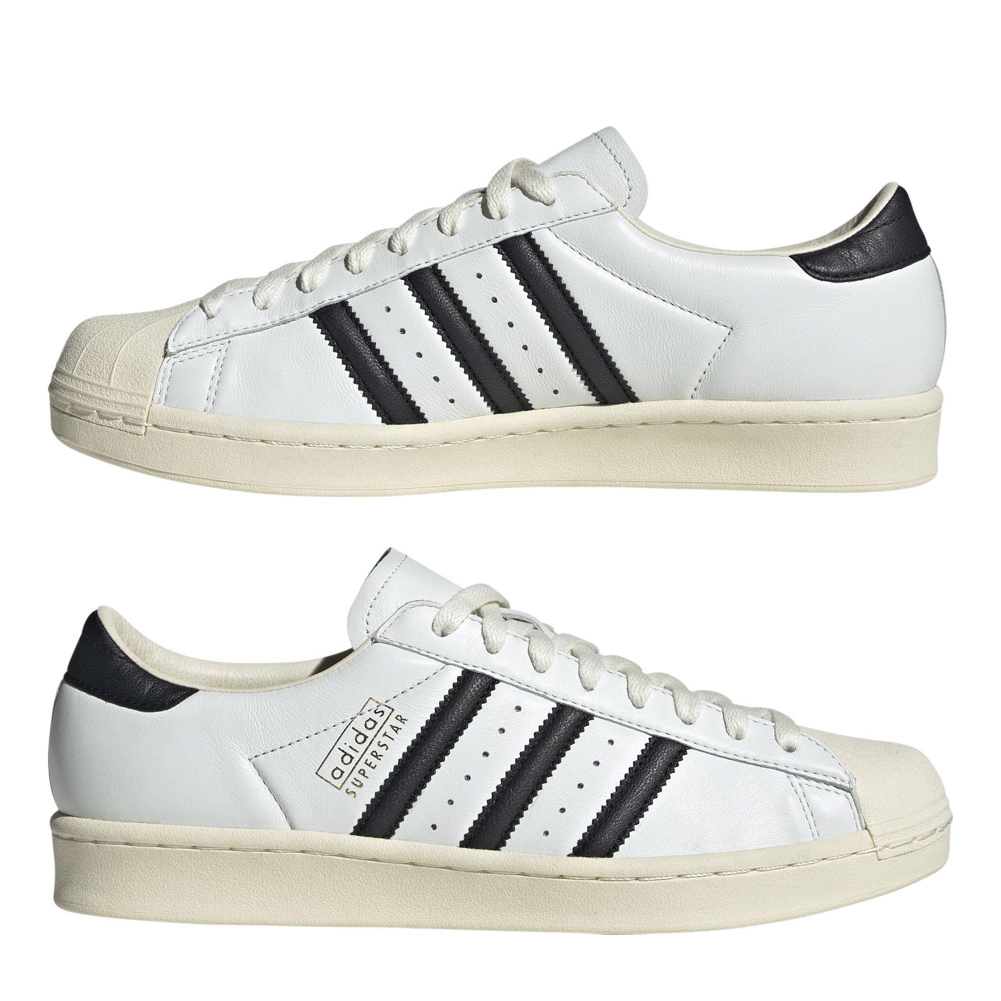 White/Black - adidas Originals - Women's SuperStar Vin Low-Top Trainers - 9