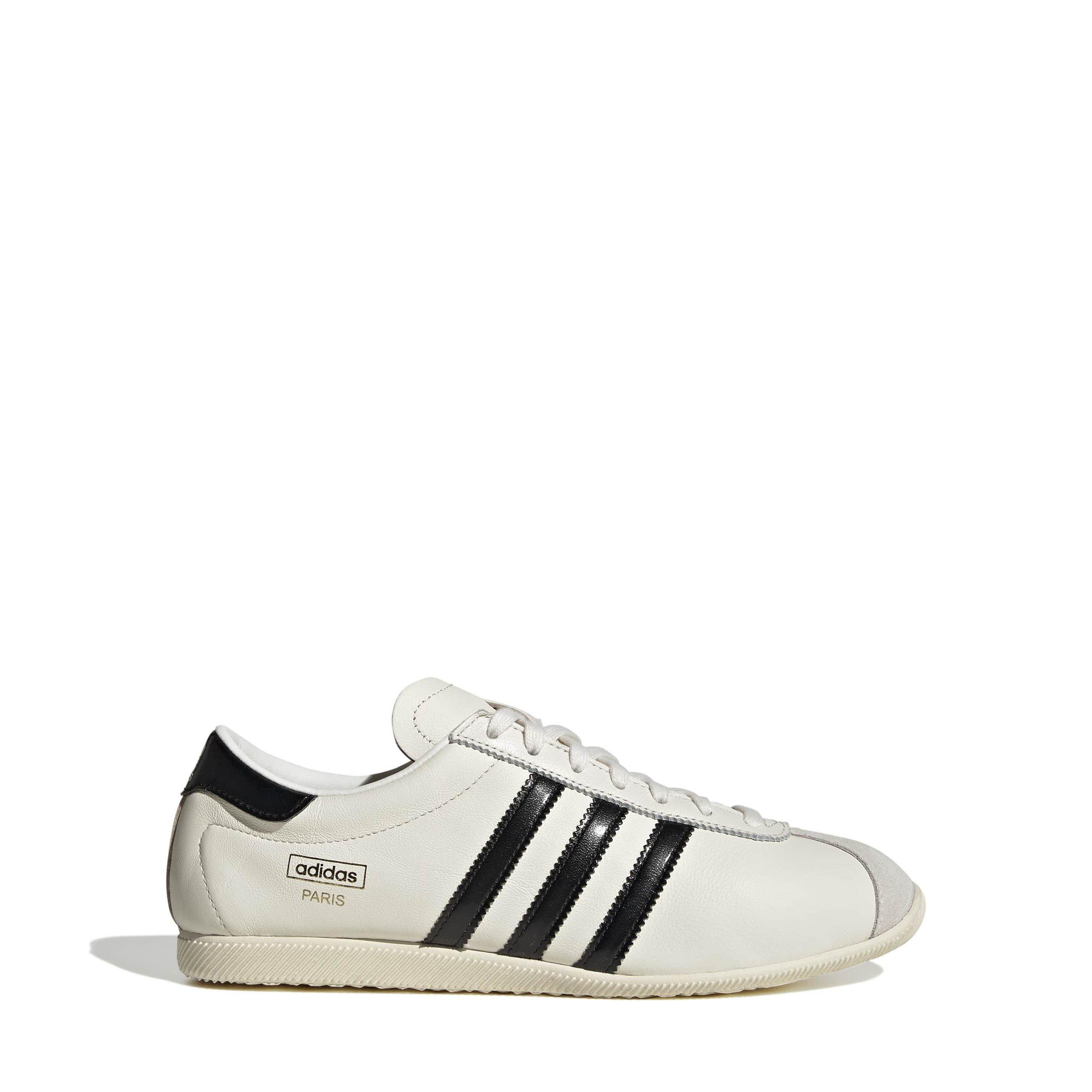 White/Black - adidas Originals - Women's Paris Low-Top Trainers - 1