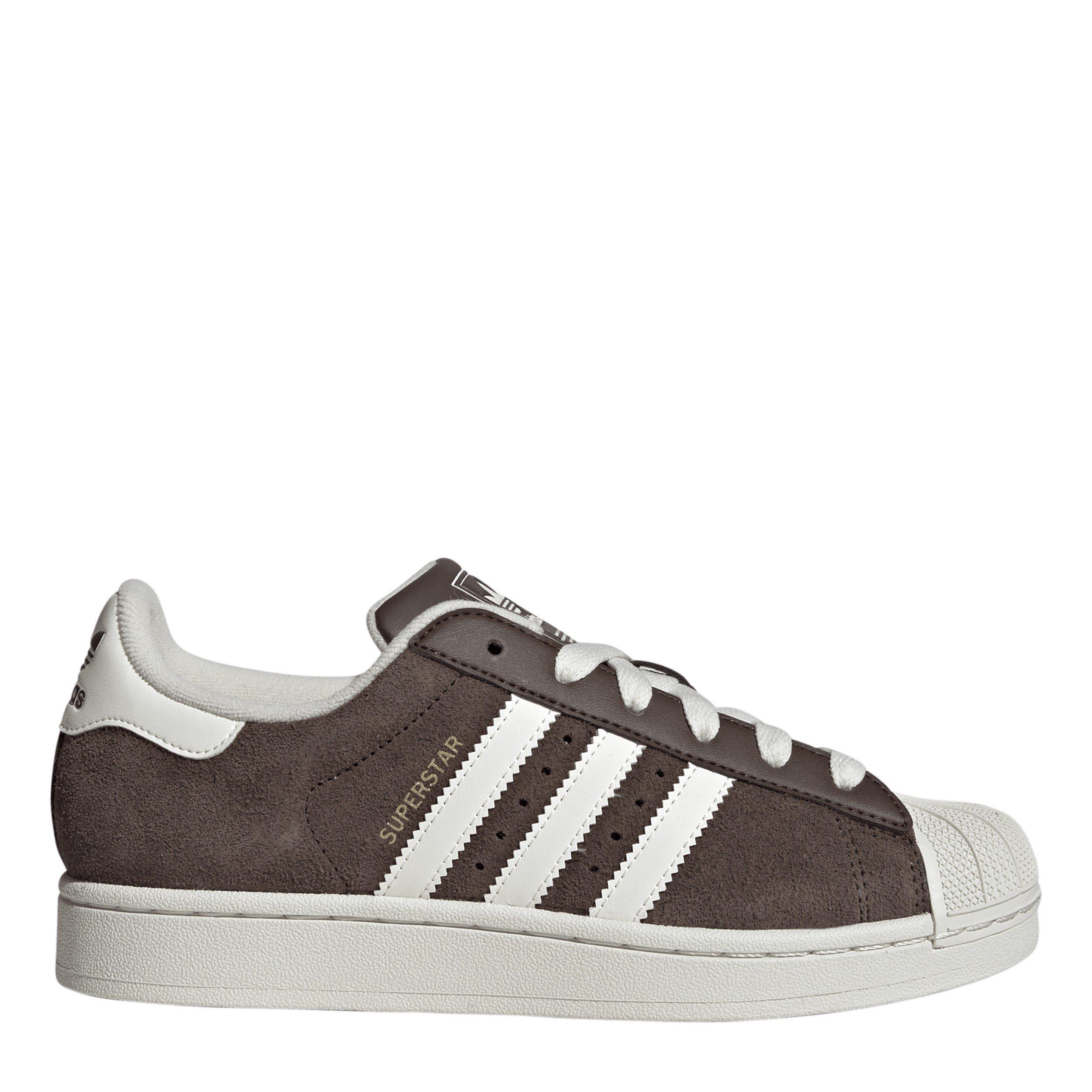 Shadow Brown - adidas Originals - Women's SuperStar II Superstar Low-Top Trainers - 1