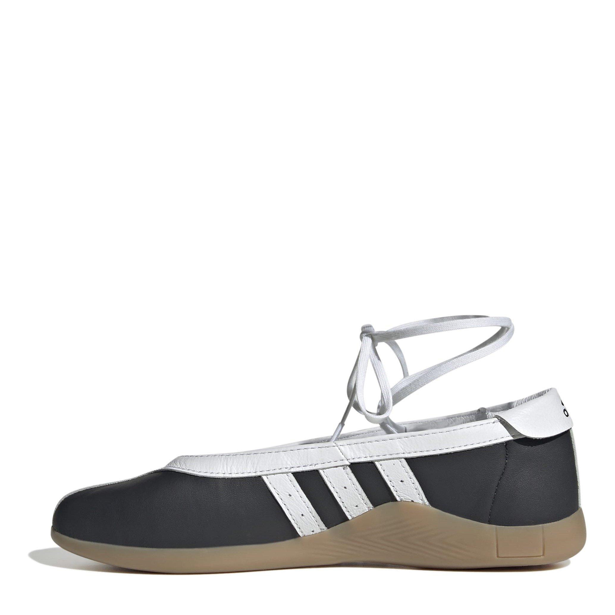 Black/White - adidas Originals - Women's Taekwondo Belt Low-Top Trainers - 2