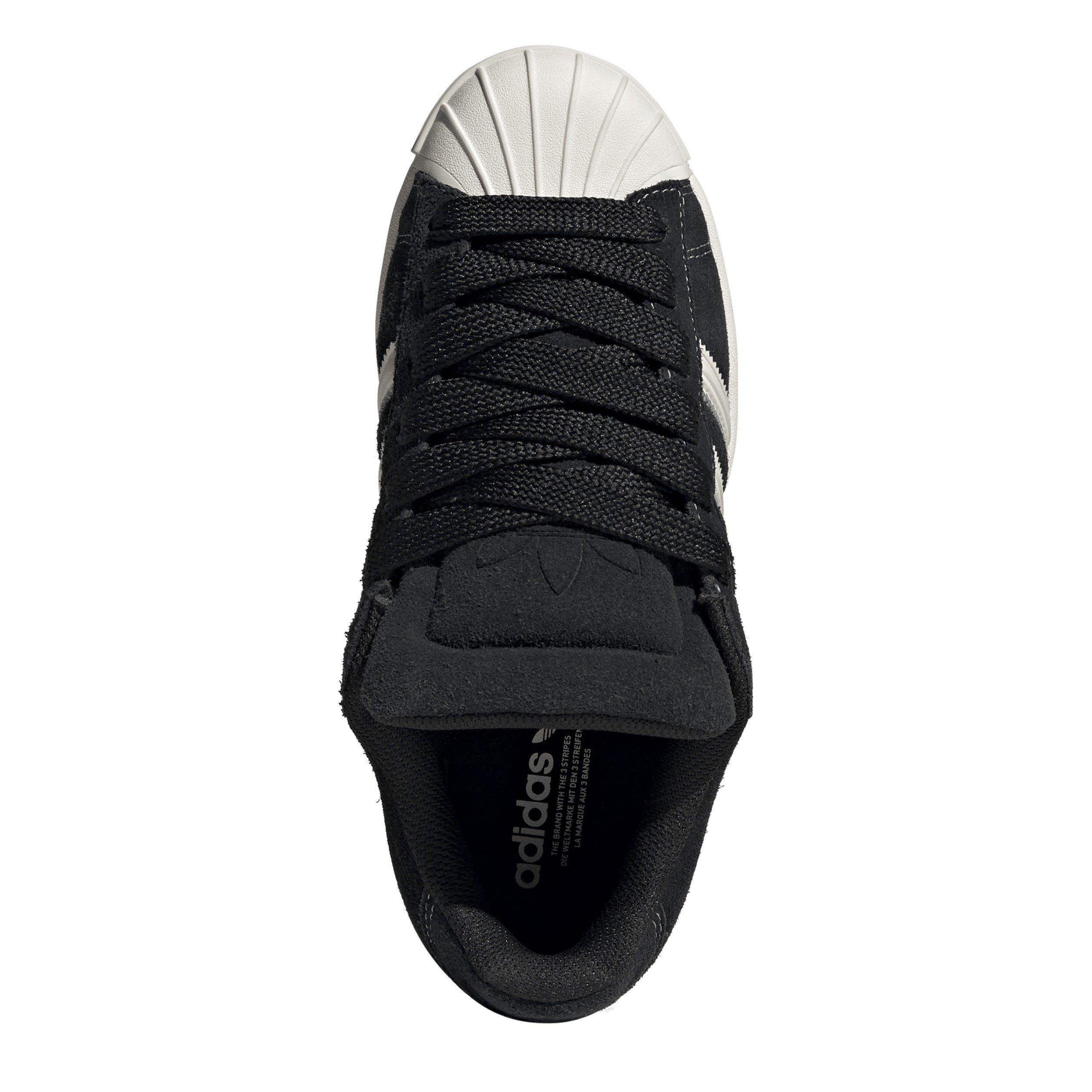 Black/White - adidas Originals - Women's SuperStar ST Superstar Low-Top Trainers - 5