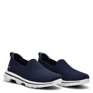 NAVY/WHITE - Skechers - GO Walk 5 Womens Slip On Shoes - 5