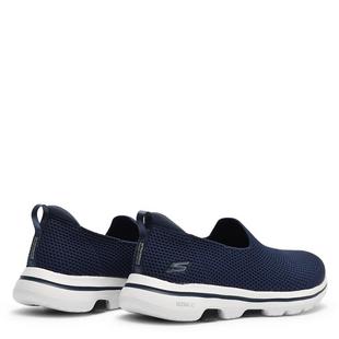 NAVY/WHITE - Skechers - GO Walk 5 Womens Slip On Shoes - 6