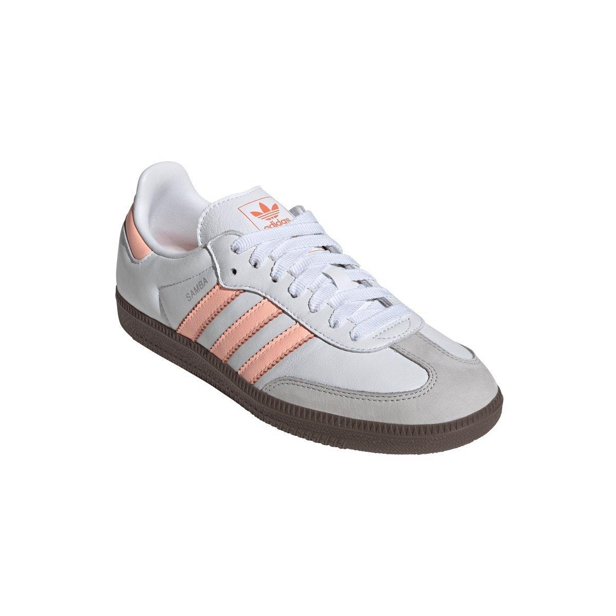 Ftwr White - adidas Originals - Women's Samba OG Low-Top Trainers - 3