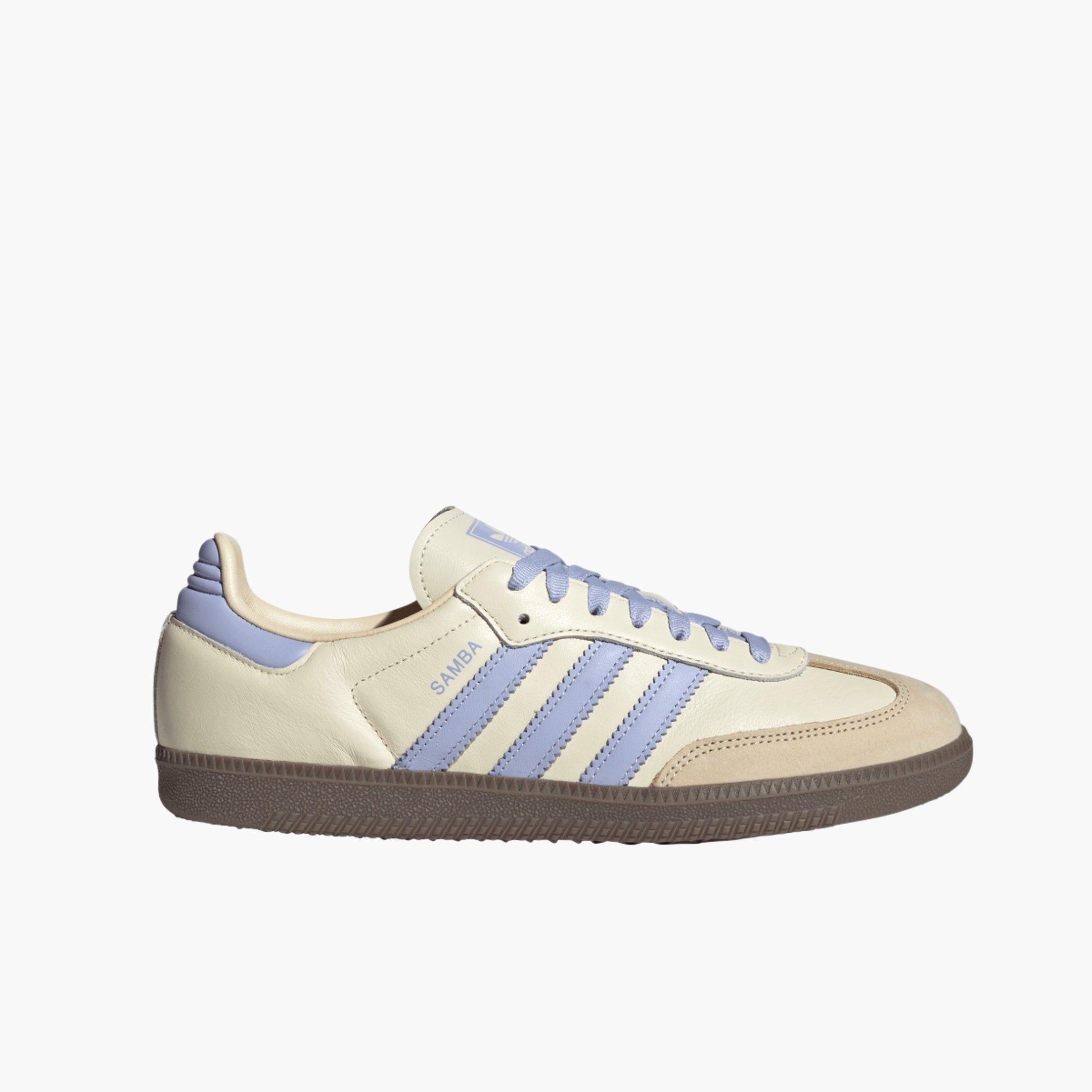 Cream White - adidas Originals - Women's Samba OG Low-Top Trainers - 1