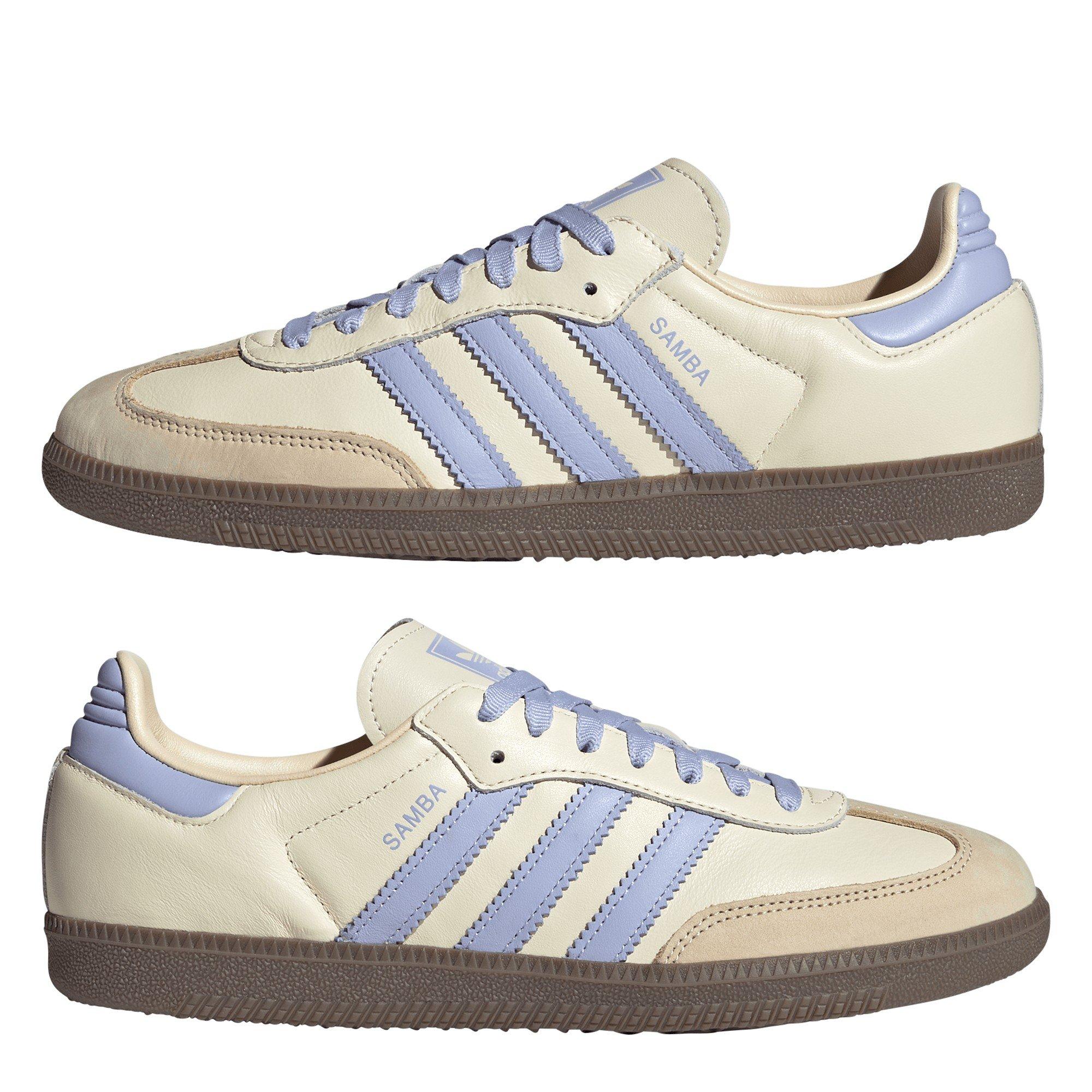 Cream White - adidas Originals - Women's Samba OG Low-Top Trainers - 9
