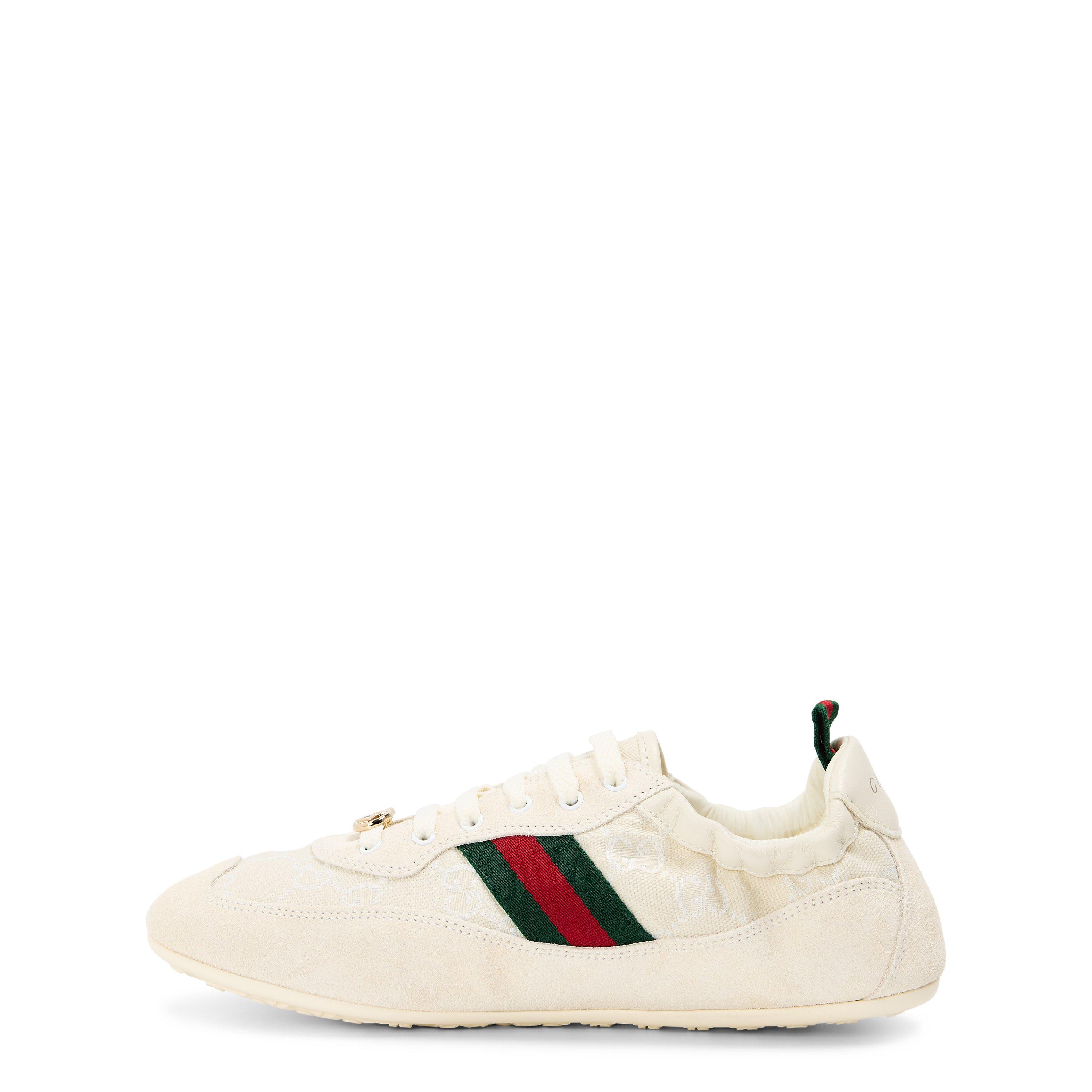 White - Gucci - Women's Shift Low-Top Trainers - 2