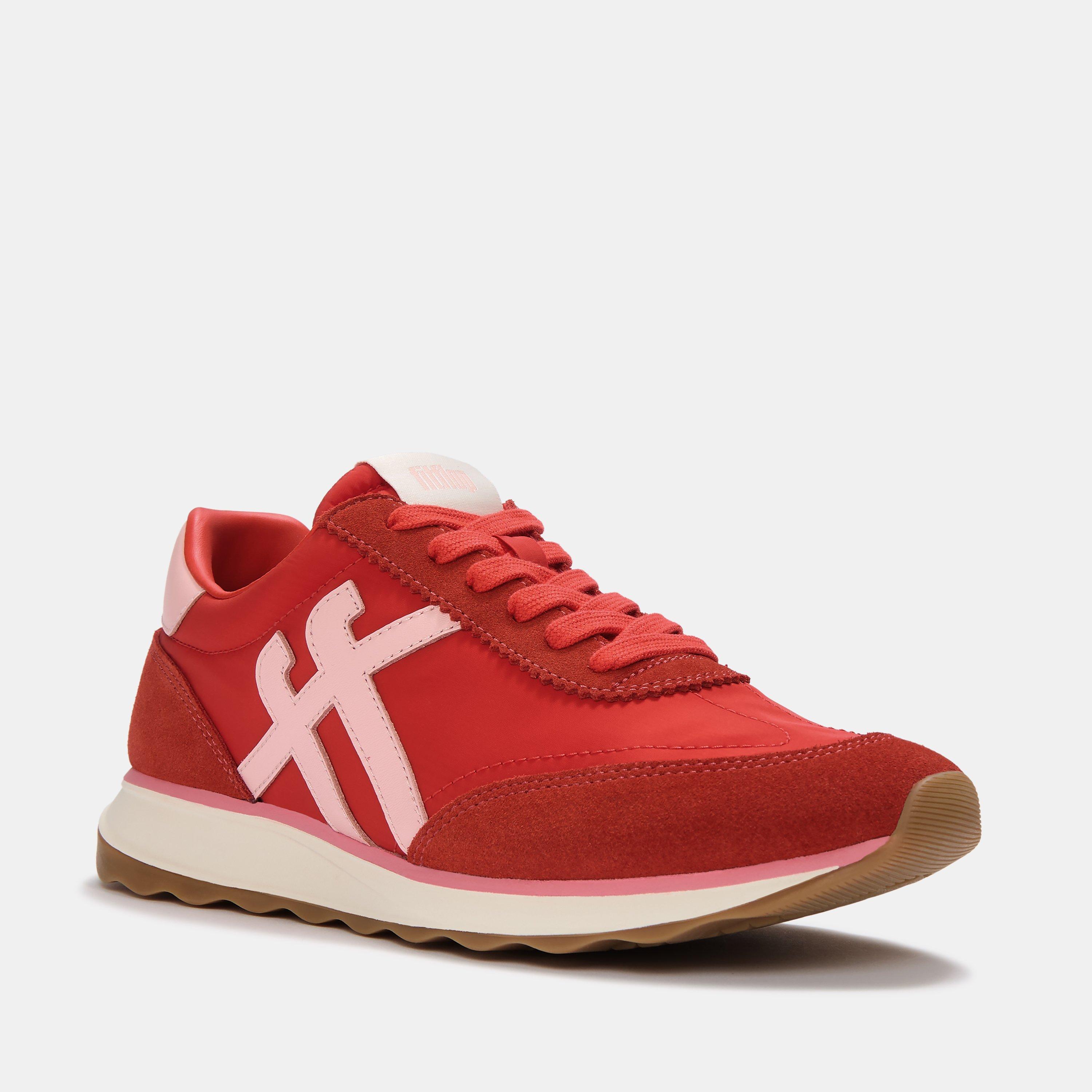 Rosa Tomate - Fitflop - Fitflop Retro Q Snkr Ld62 - 2