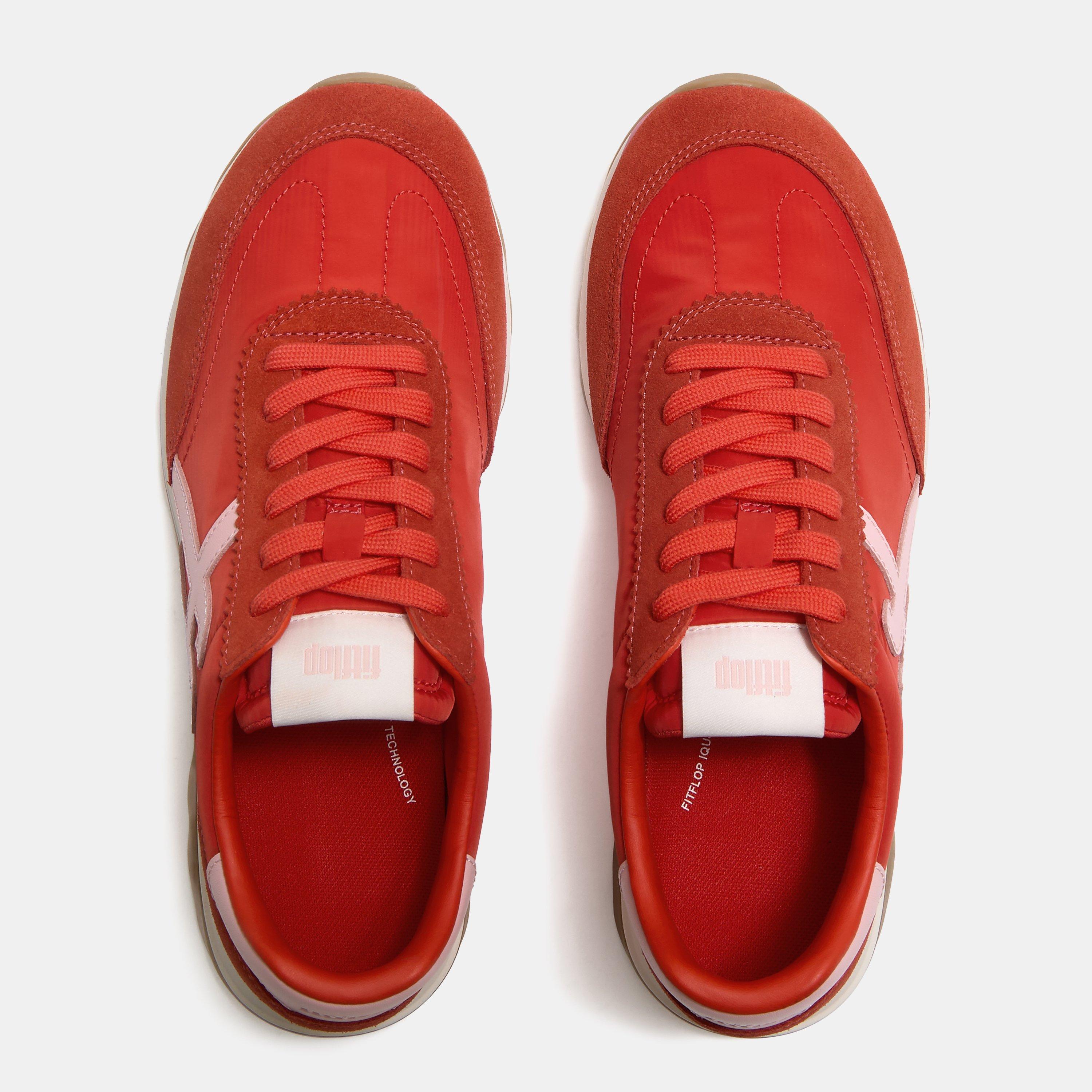 Rosa Tomate - Fitflop - Fitflop Retro Q Snkr Ld62 - 4