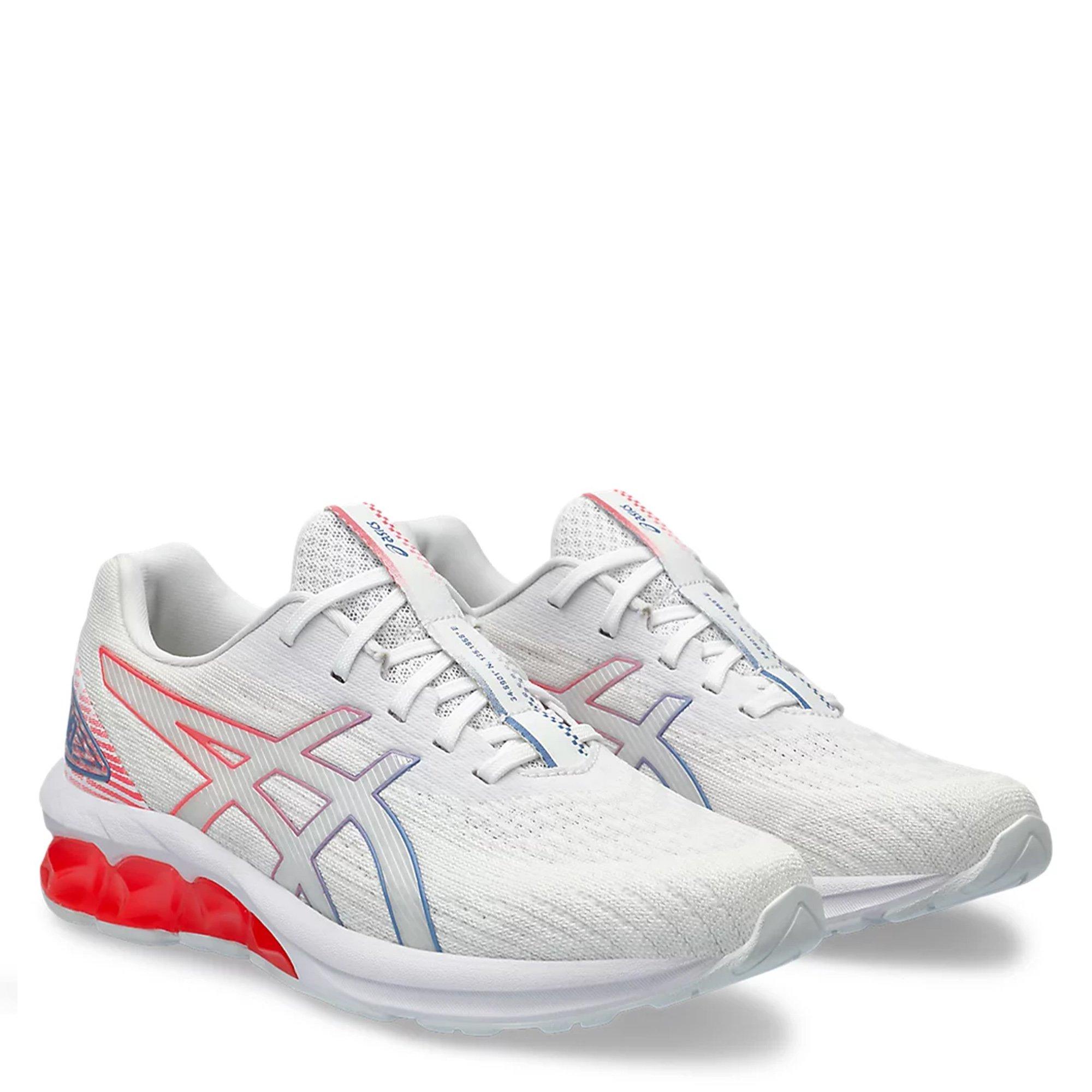 Wht/Blaz Coral - Asics - GEL-Quantum 180 VII Womens Shoes - 5