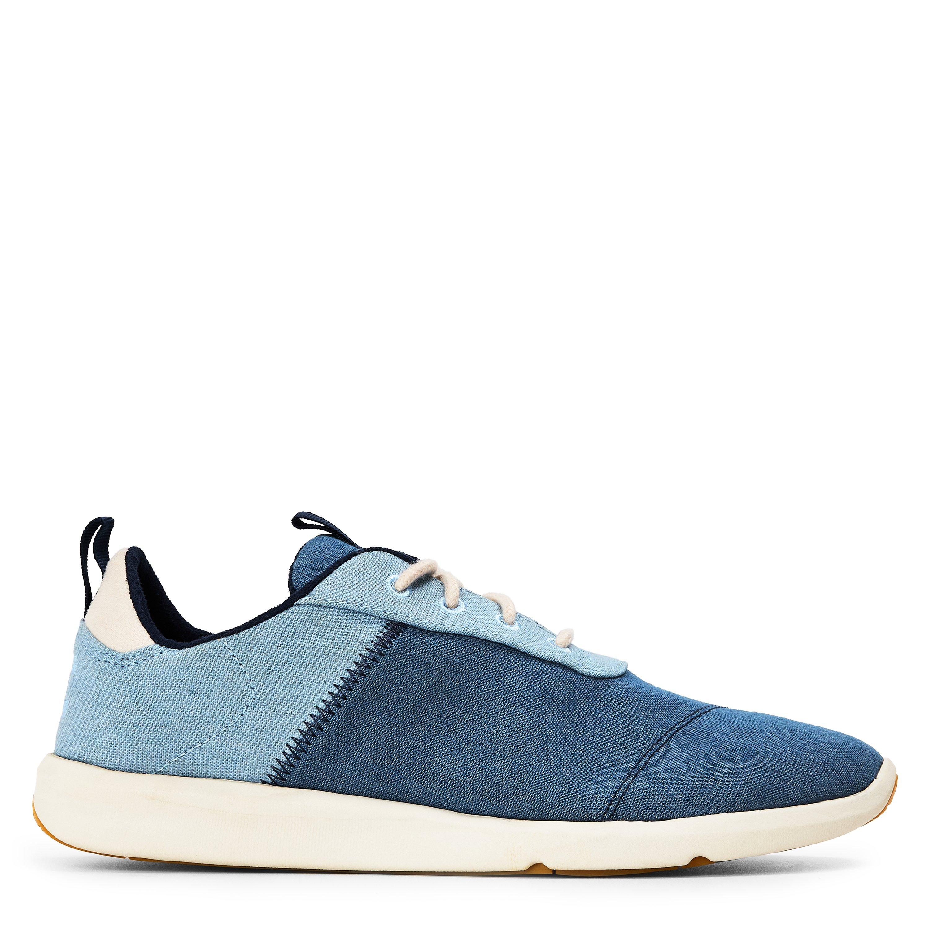 Toms Women's Lightweight Cabrillo Sneaker - Blue - 4.5 (37)