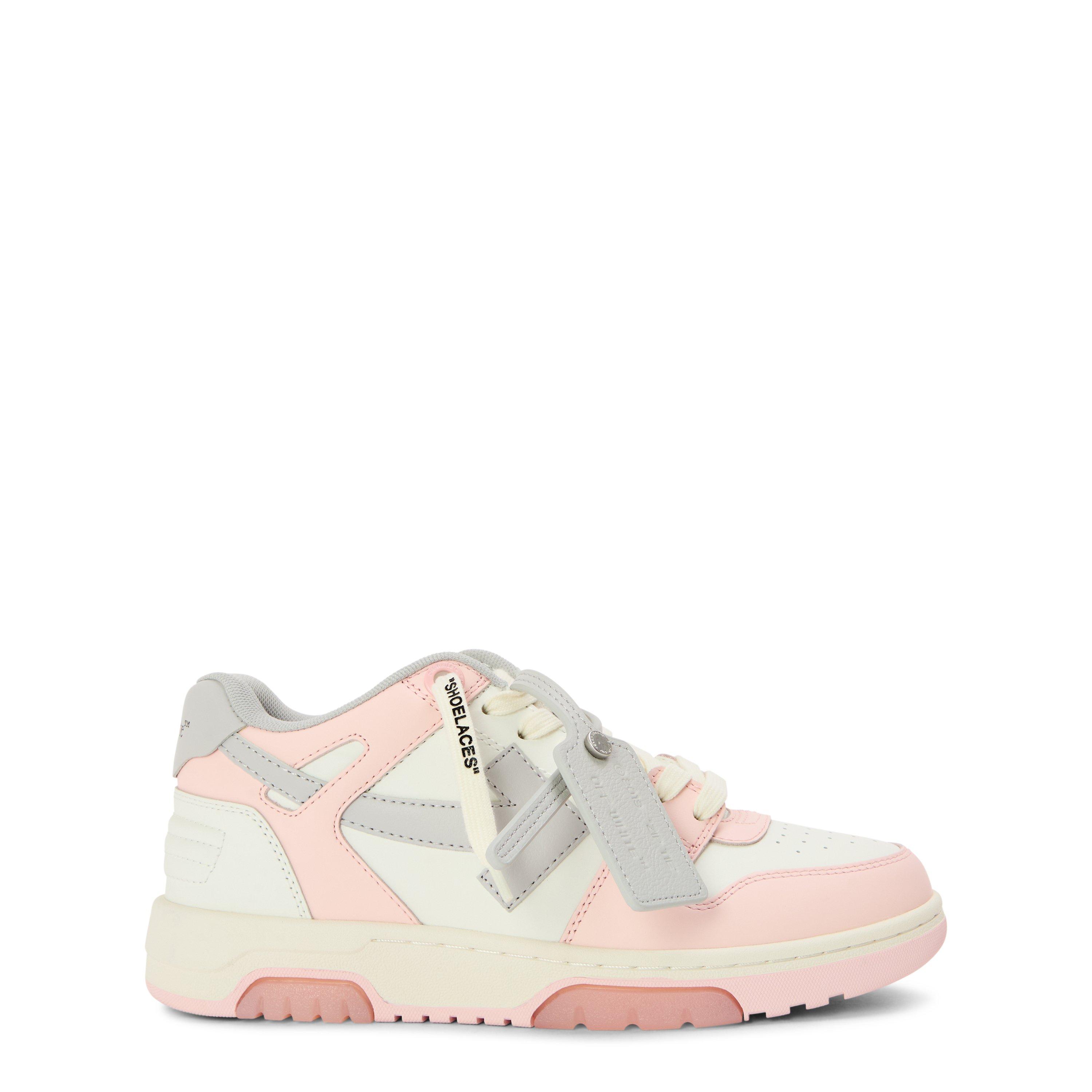 Off White Women's Out Of Office Low-Top Trainers - Pink/Light Grey - Size 4 (37)