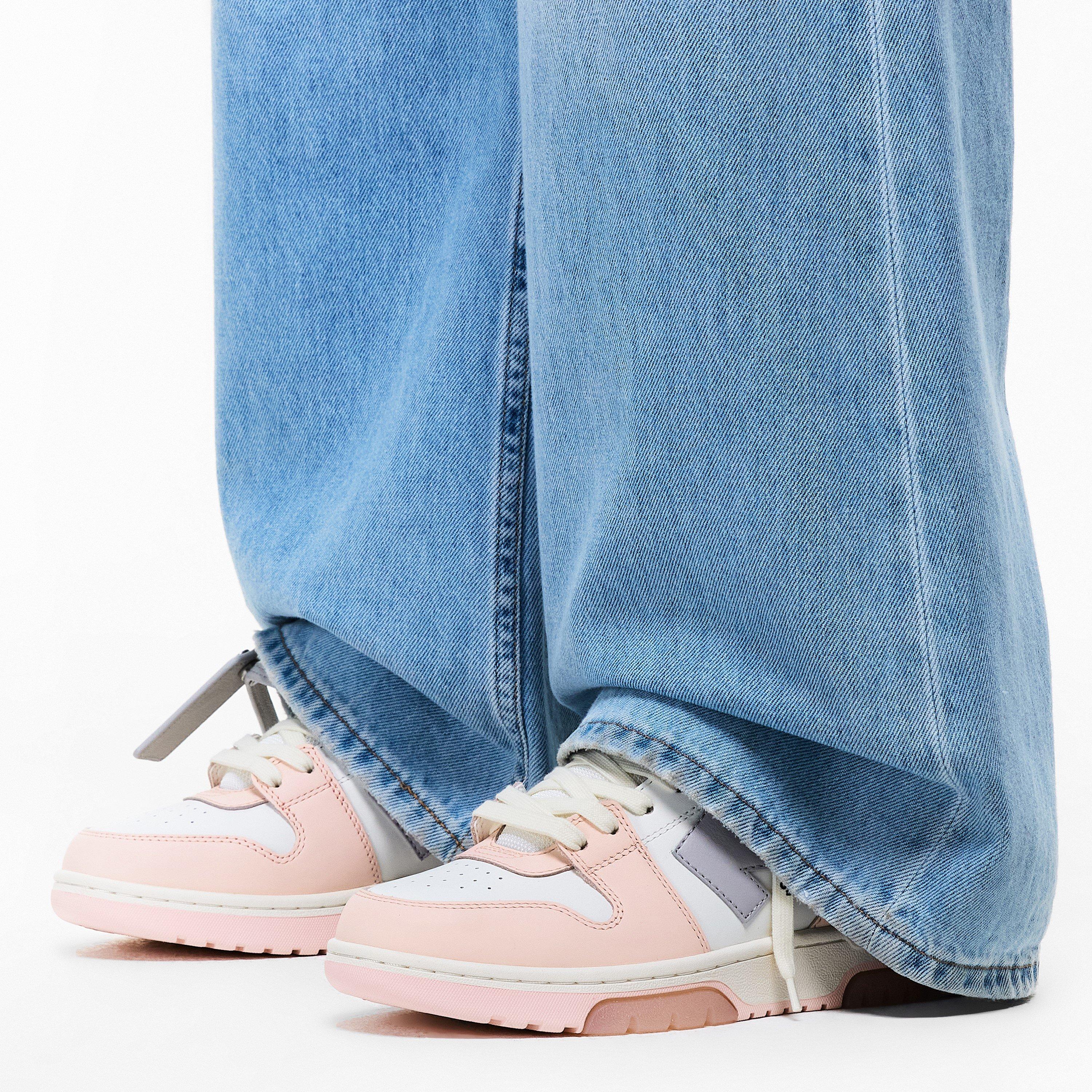 Pink/Light Grey - Off White - Women's Out Of Office Low-Top Trainers - 3