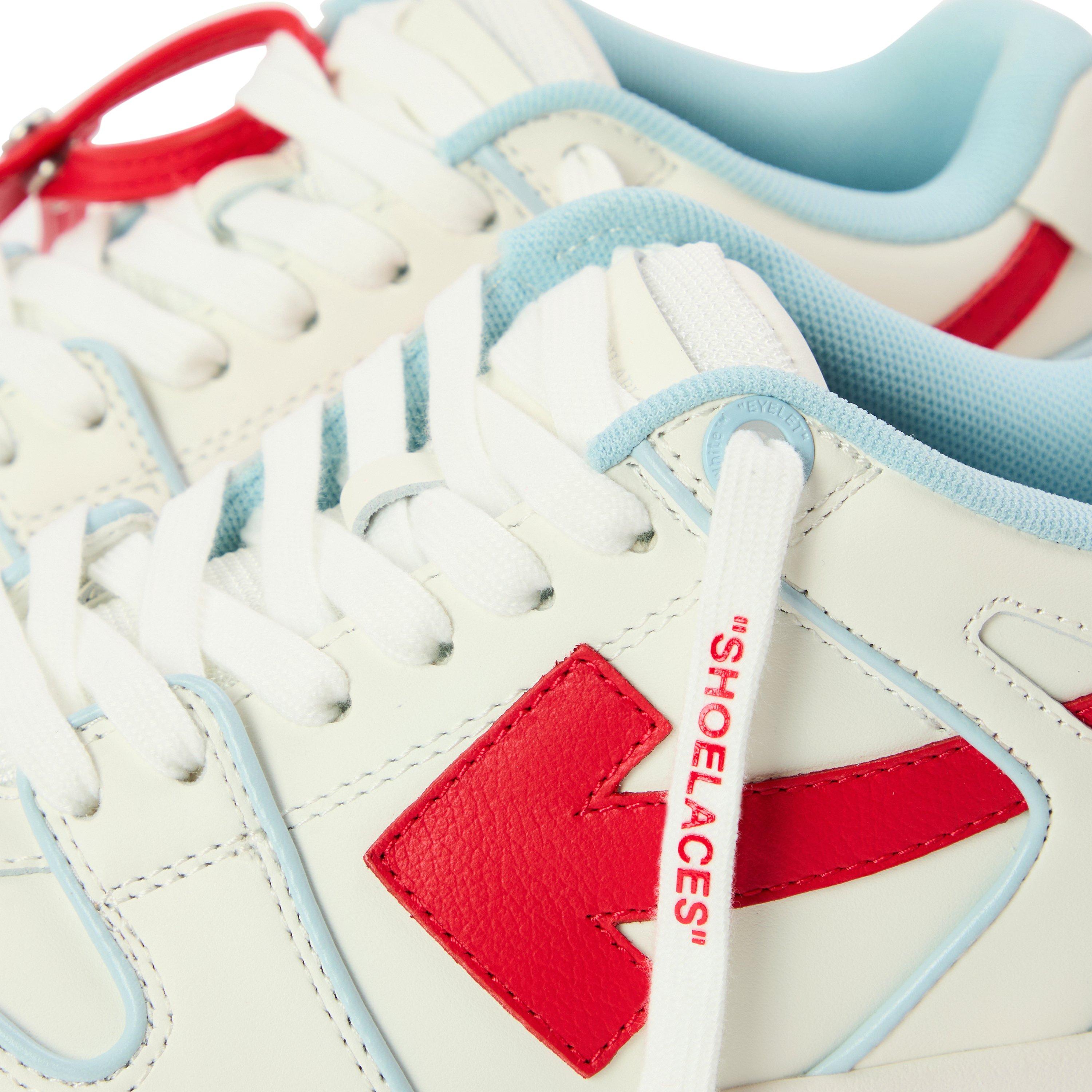 Light Blue/Red - Off White - Women's Outofoffice Oln Low-Top Trainers - 3