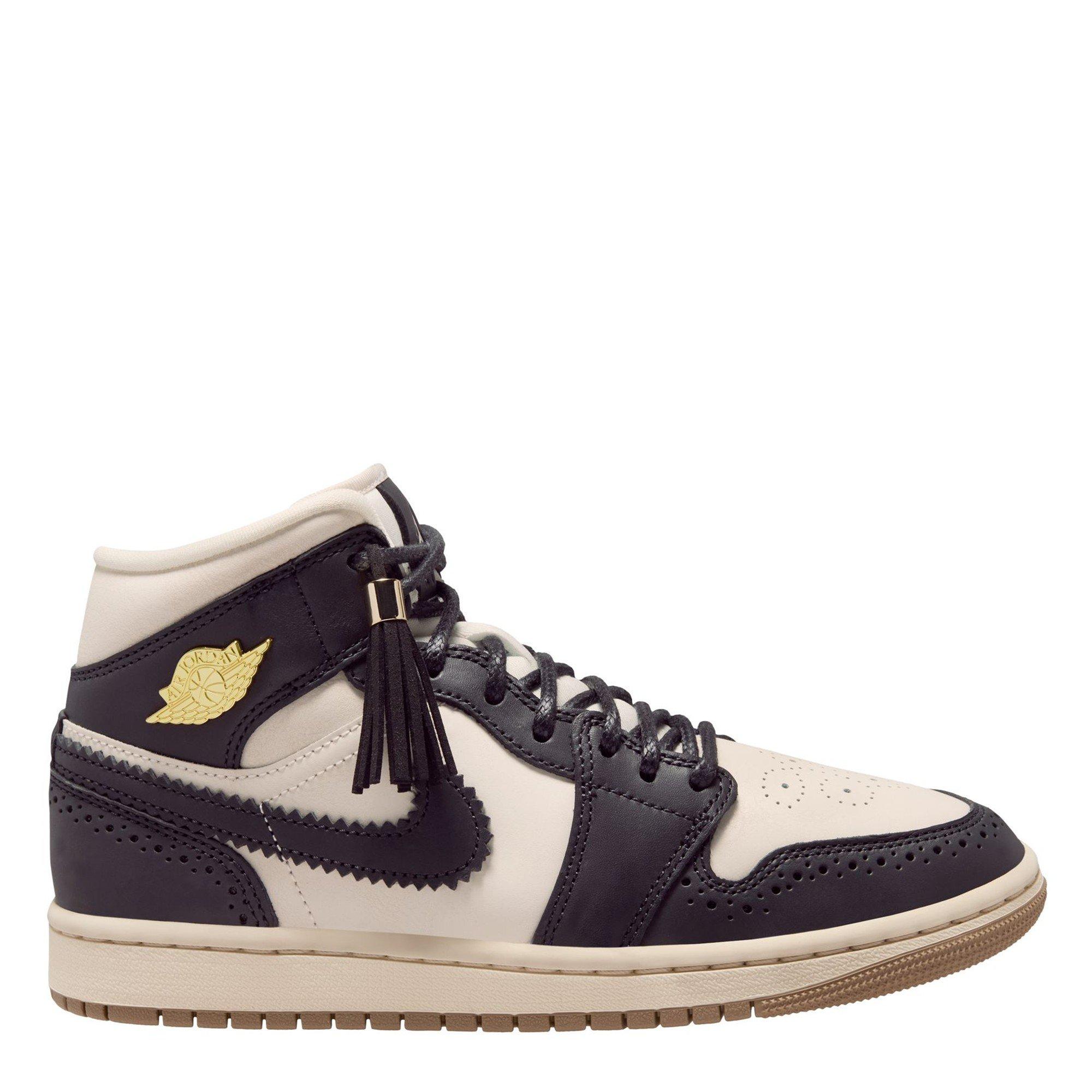 White/Black - Air Jordan - Air Jor 1 Mid SE Ld64 - 1