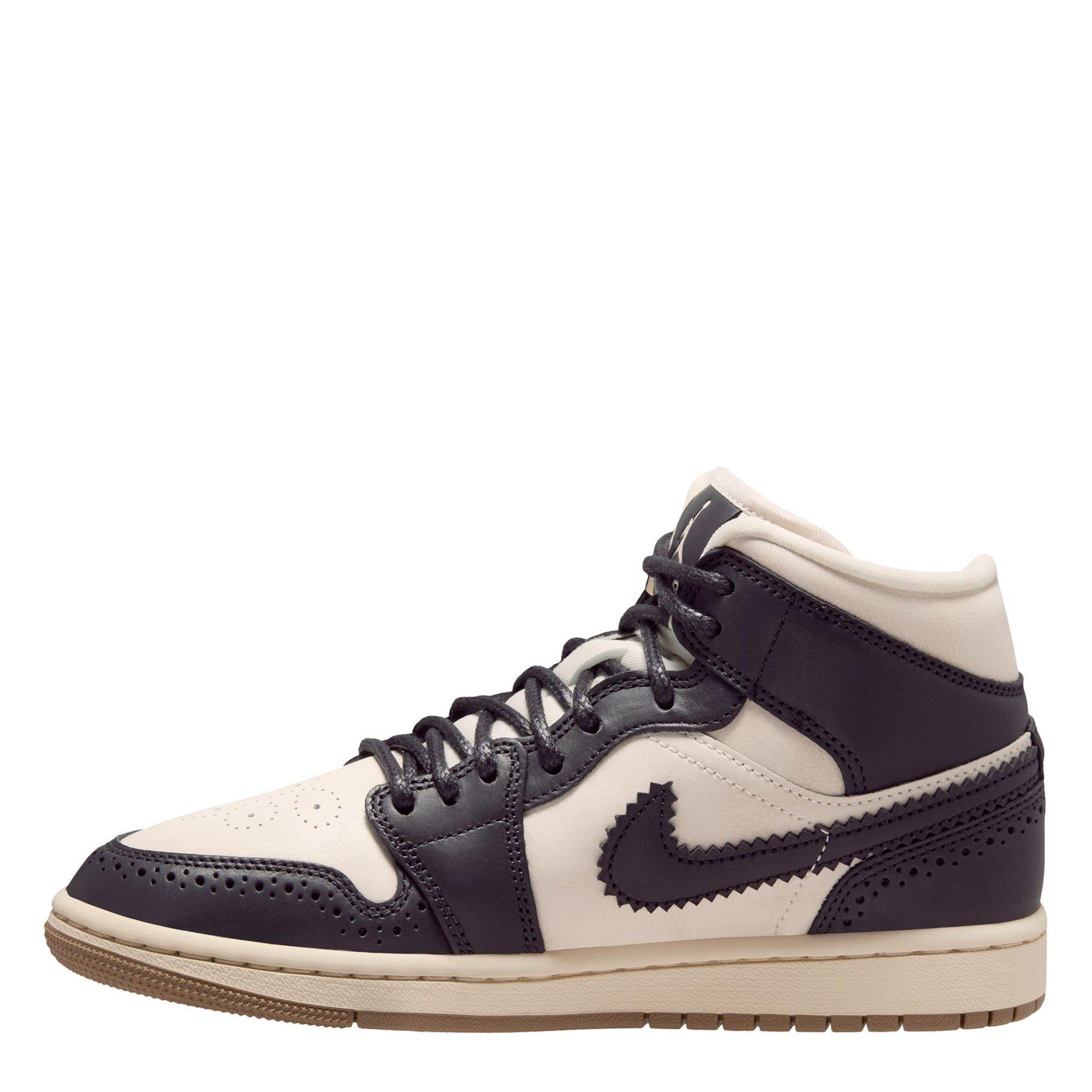 White/Black - Air Jordan - Air Jor 1 Mid SE Ld64 - 2