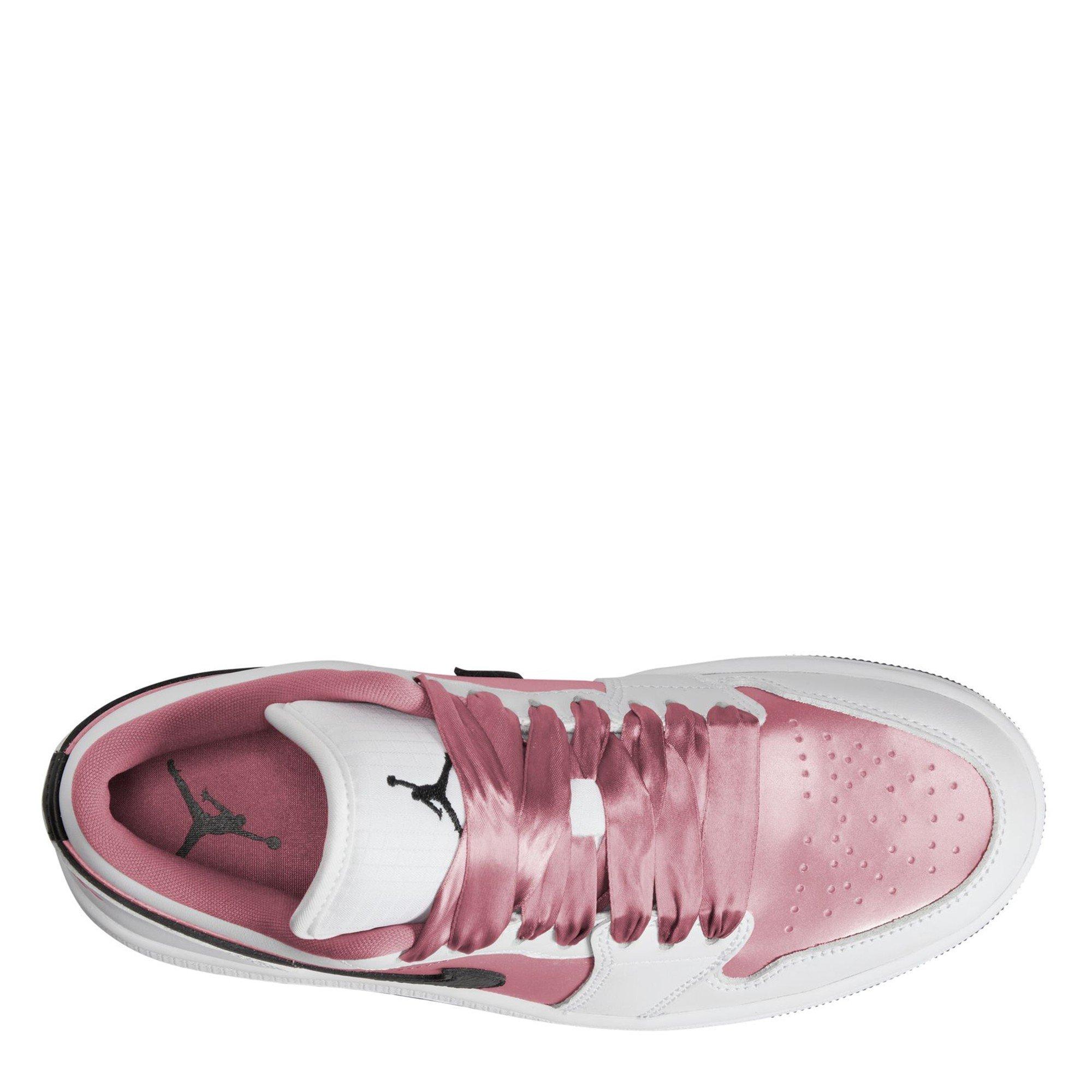 Wht/Blk/Pnk - Air Jordan - Air Jor 1 Low SE Ld64 - 4