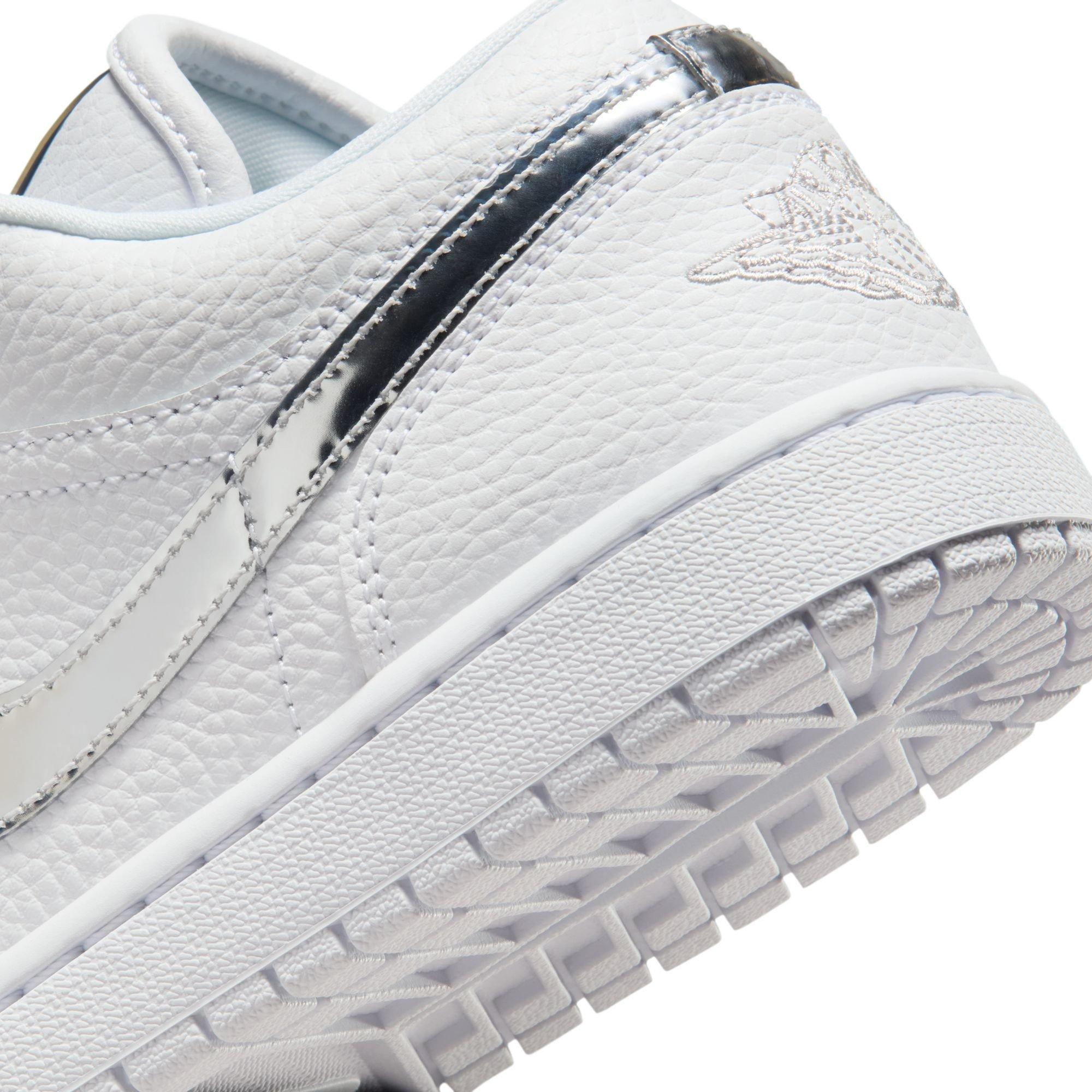White/Silver - Air Jordan - Air Jor 1 Low SE Ld64 - 9