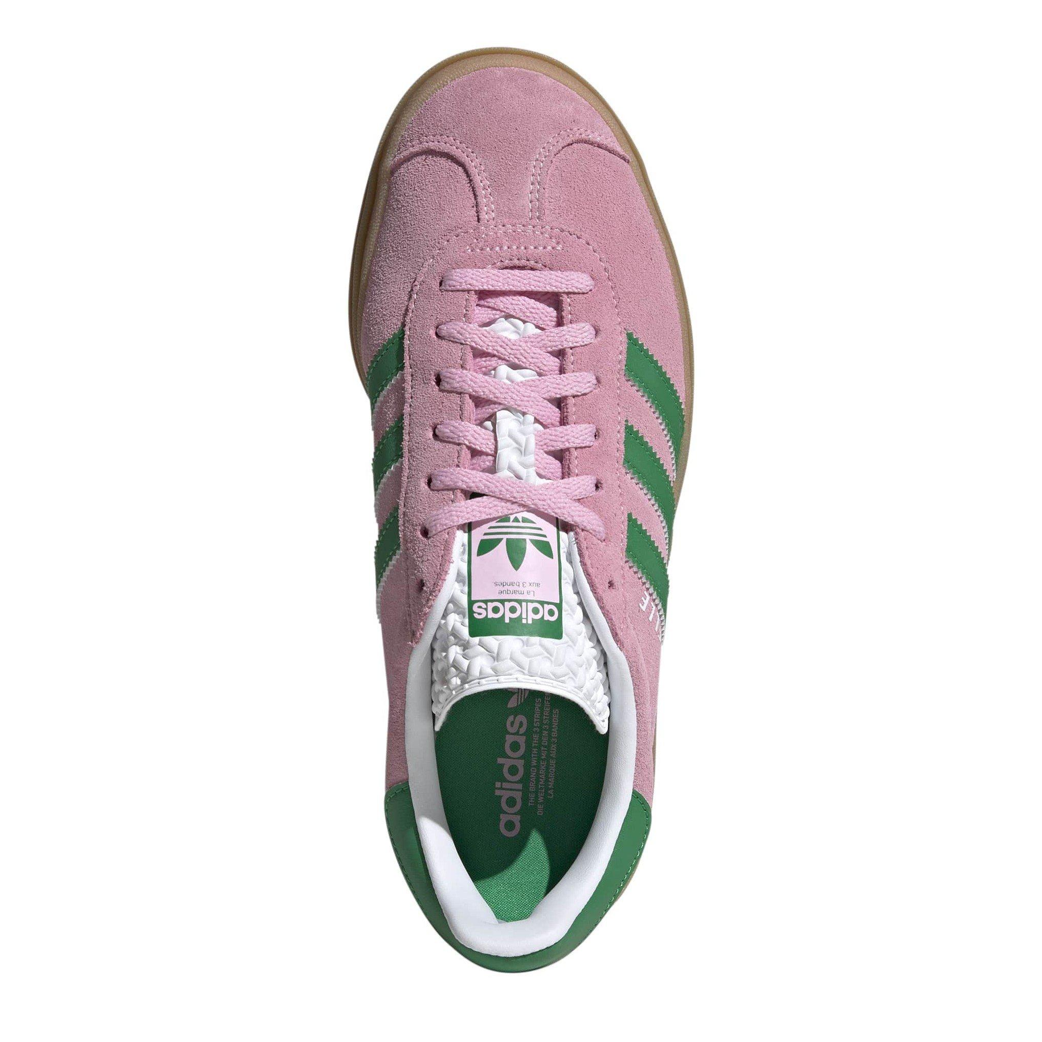 Trupink/Green - adidas Originals - Gazelle Bold Trainers - 6