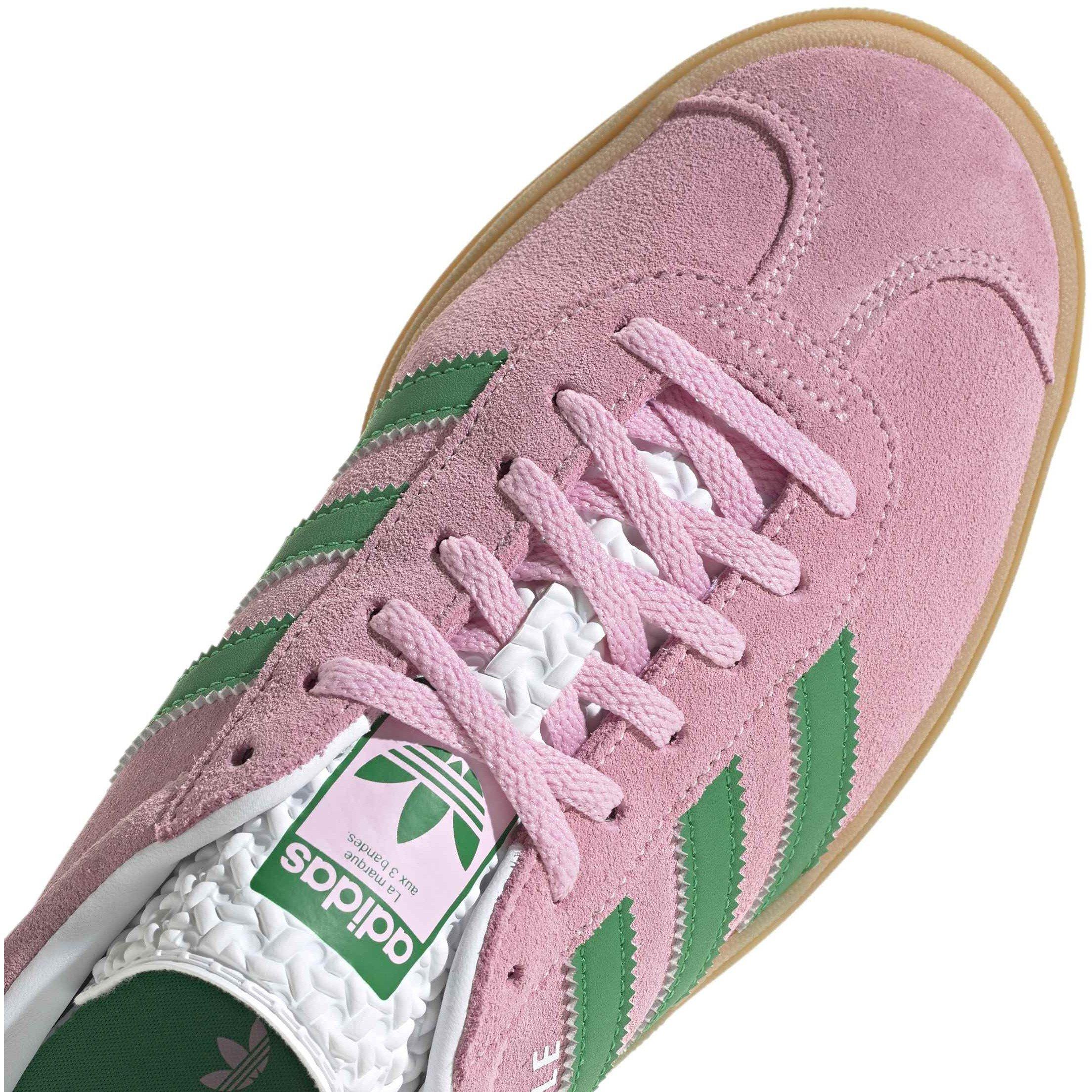 Trupink/Green - adidas Originals - Gazelle Bold Trainers - 10