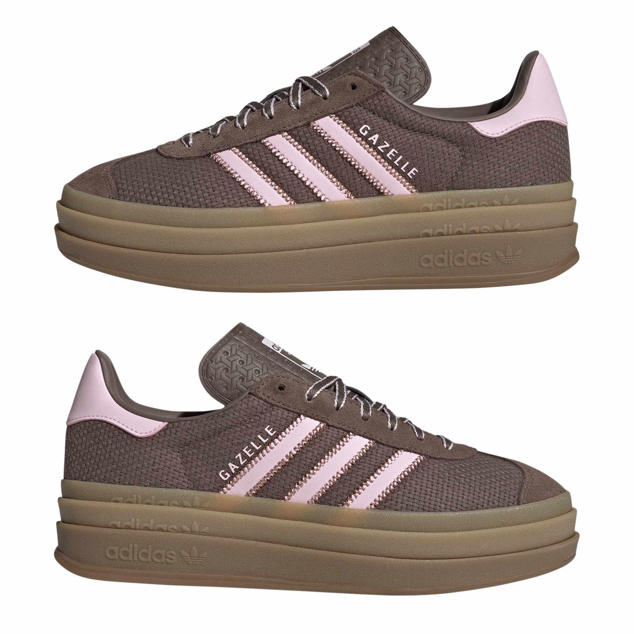 Strata/Pink - adidas Originals - Gazelle Bold Trainers - 9