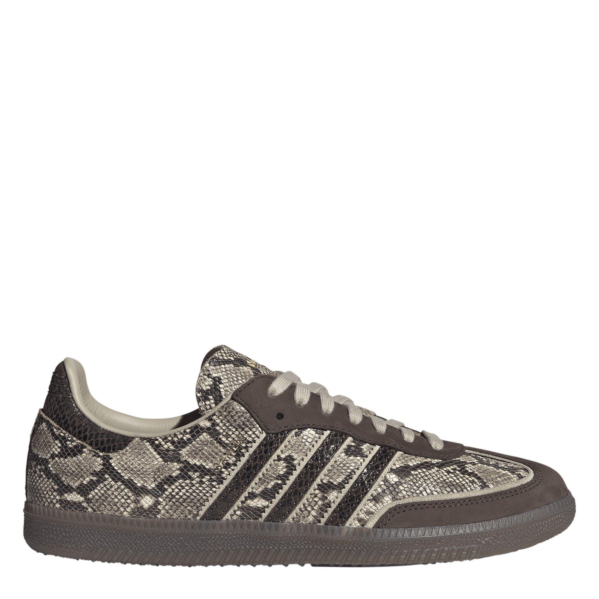 adidas Originals Samba Og Shoes - Brown/Khaki - Size 4.5 (37.3)