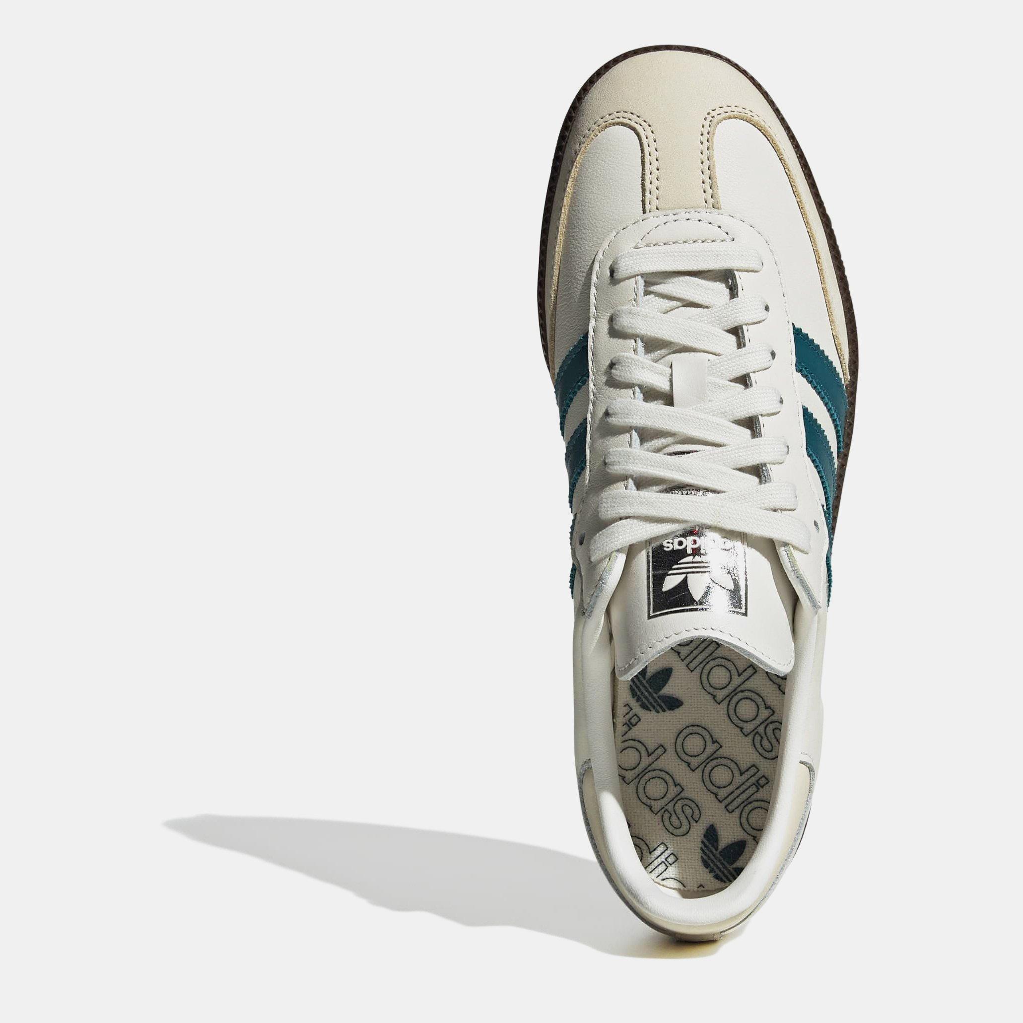 Cloud/Teal - adidas Originals - Samba Og Shoes - 5