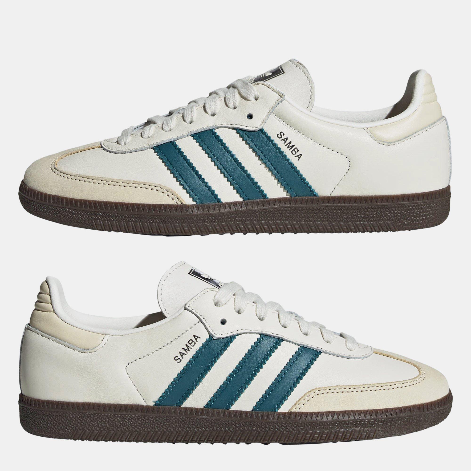 Cloud/Teal - adidas Originals - Samba Og Shoes - 9