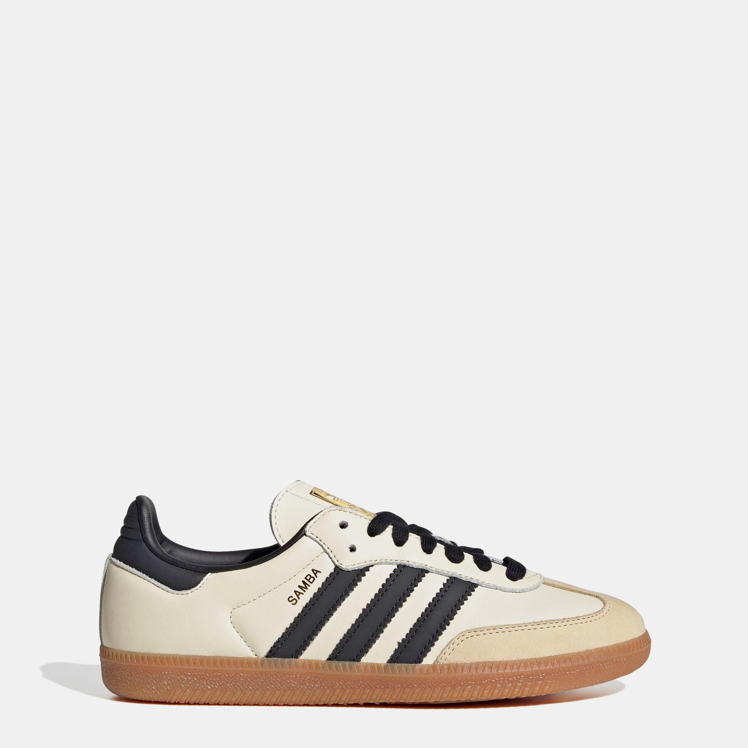 adidas Originals Samba Og Shoes - Cream Black - Size 4 (36.7)