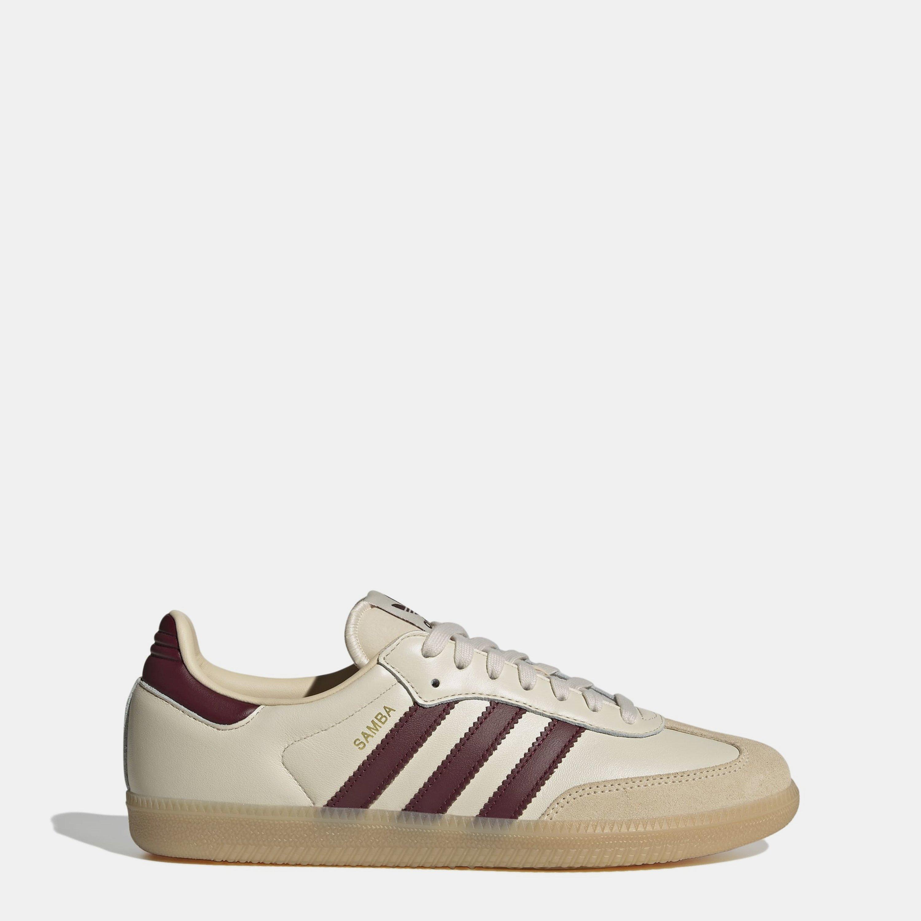 adidas Originals Samba Og Shoes - White/Red - Size 3.5 (36)