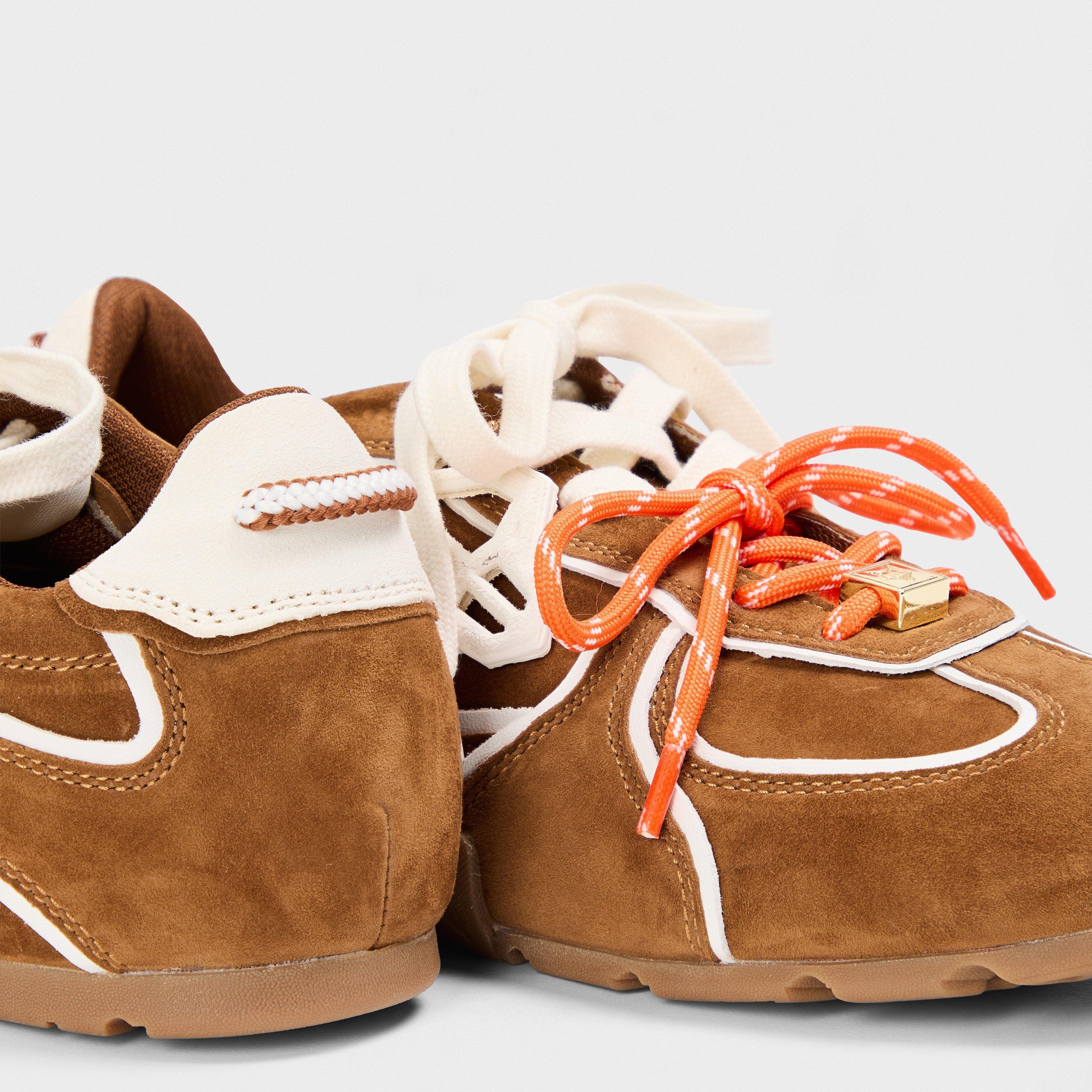 Tan - Naked Wolfe - Women's Adored Low-Top Trainers - 4
