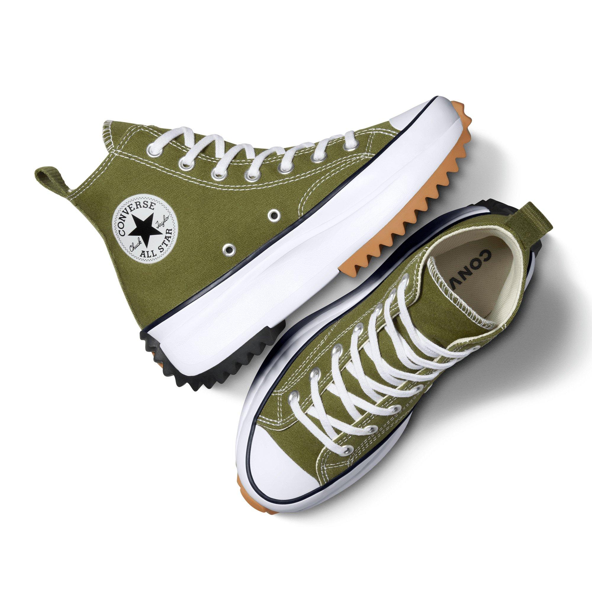 Olive - Converse - Run Star Hike High Top Trainers Womens - 4