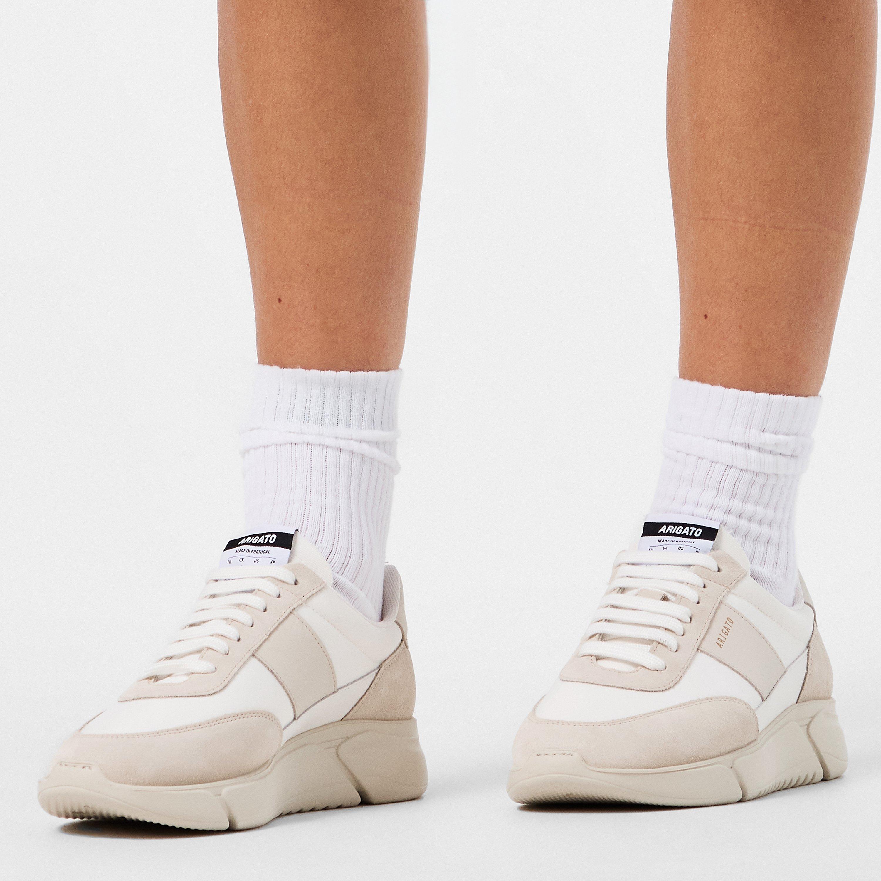  White/Cremino - Axel Arigato - Women's Low-Top Trainers - 3