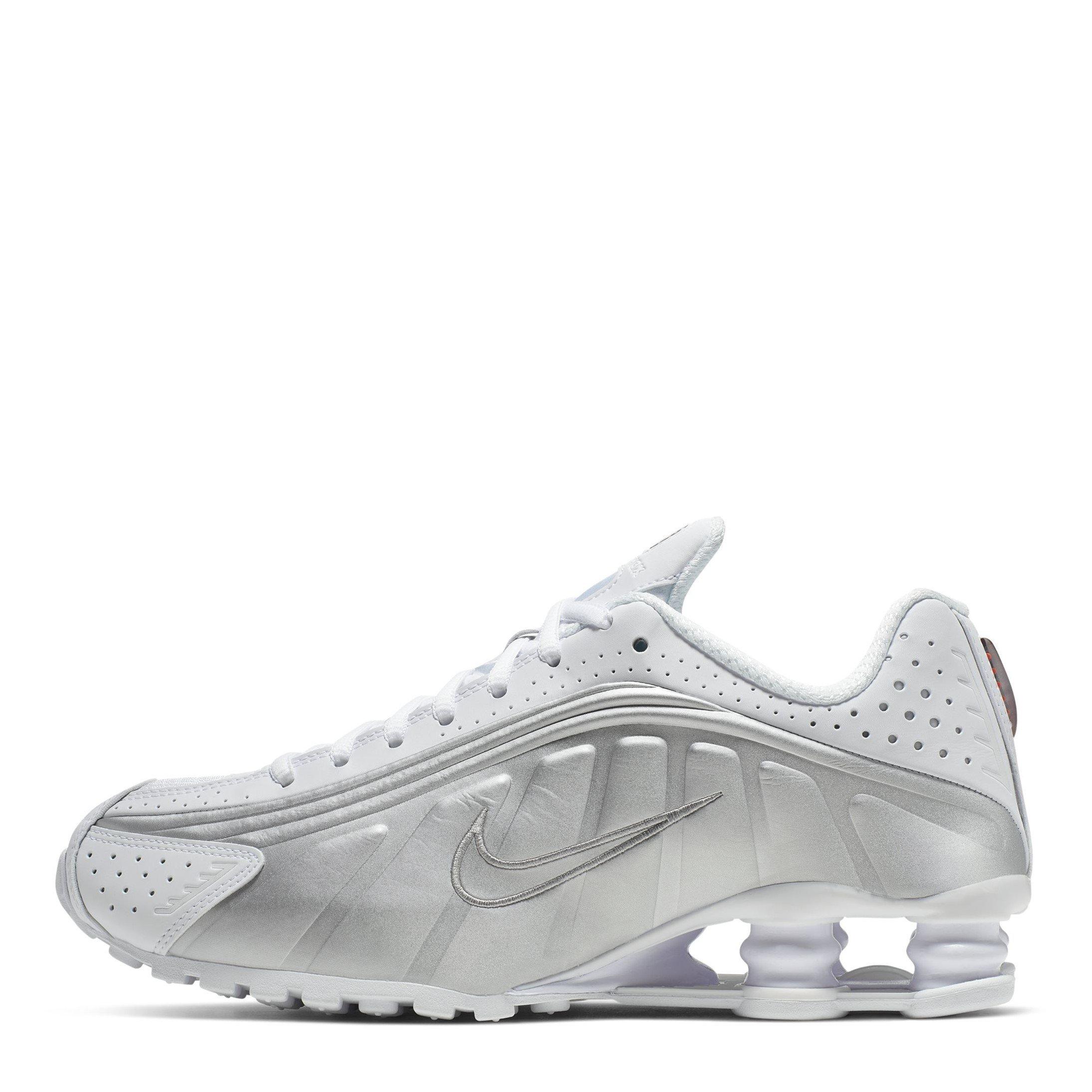 White/White - Nike - Shox R4 Sneakers - 2