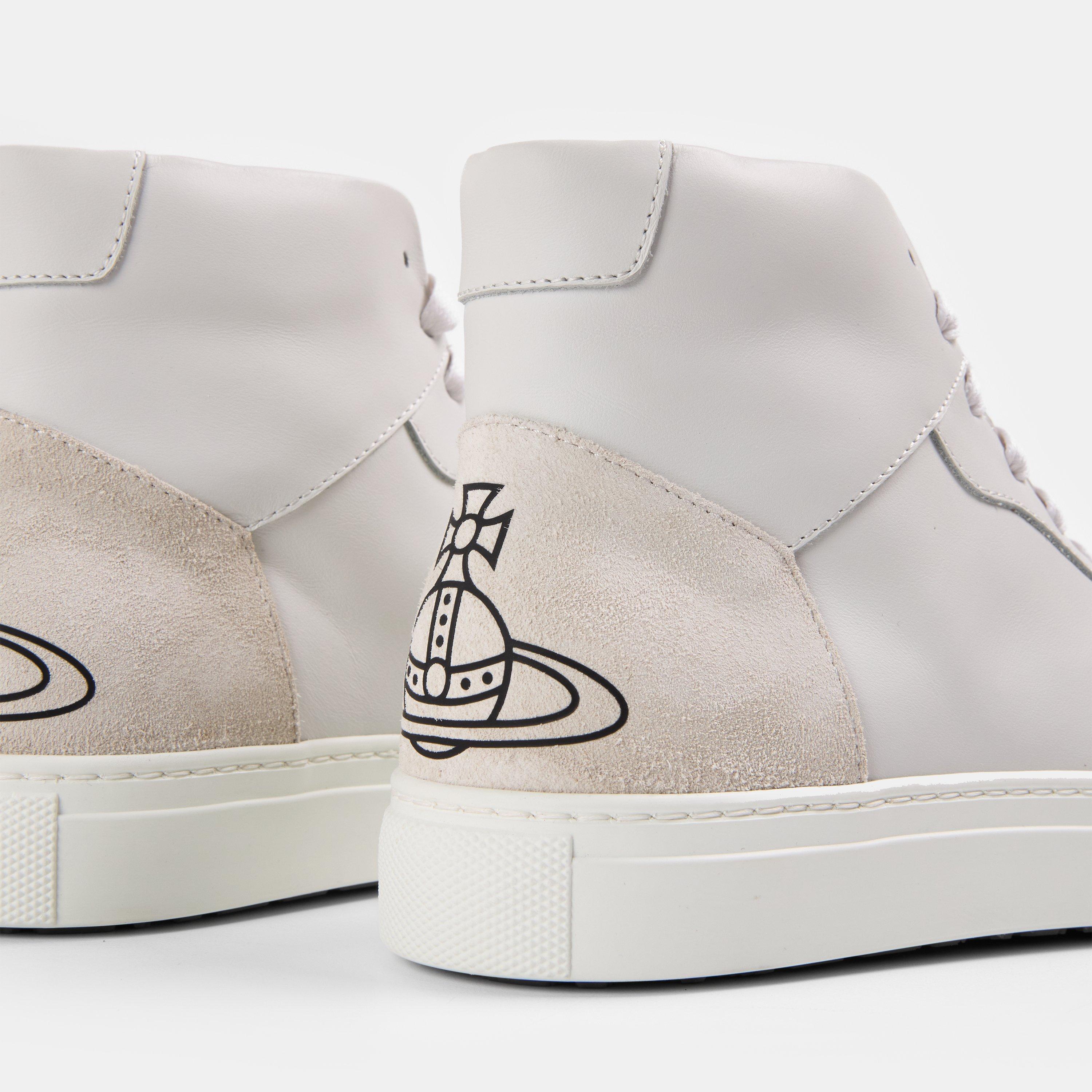 White - Vivienne Westwood - Viv Apollo Lth Hi Ld99 - 3