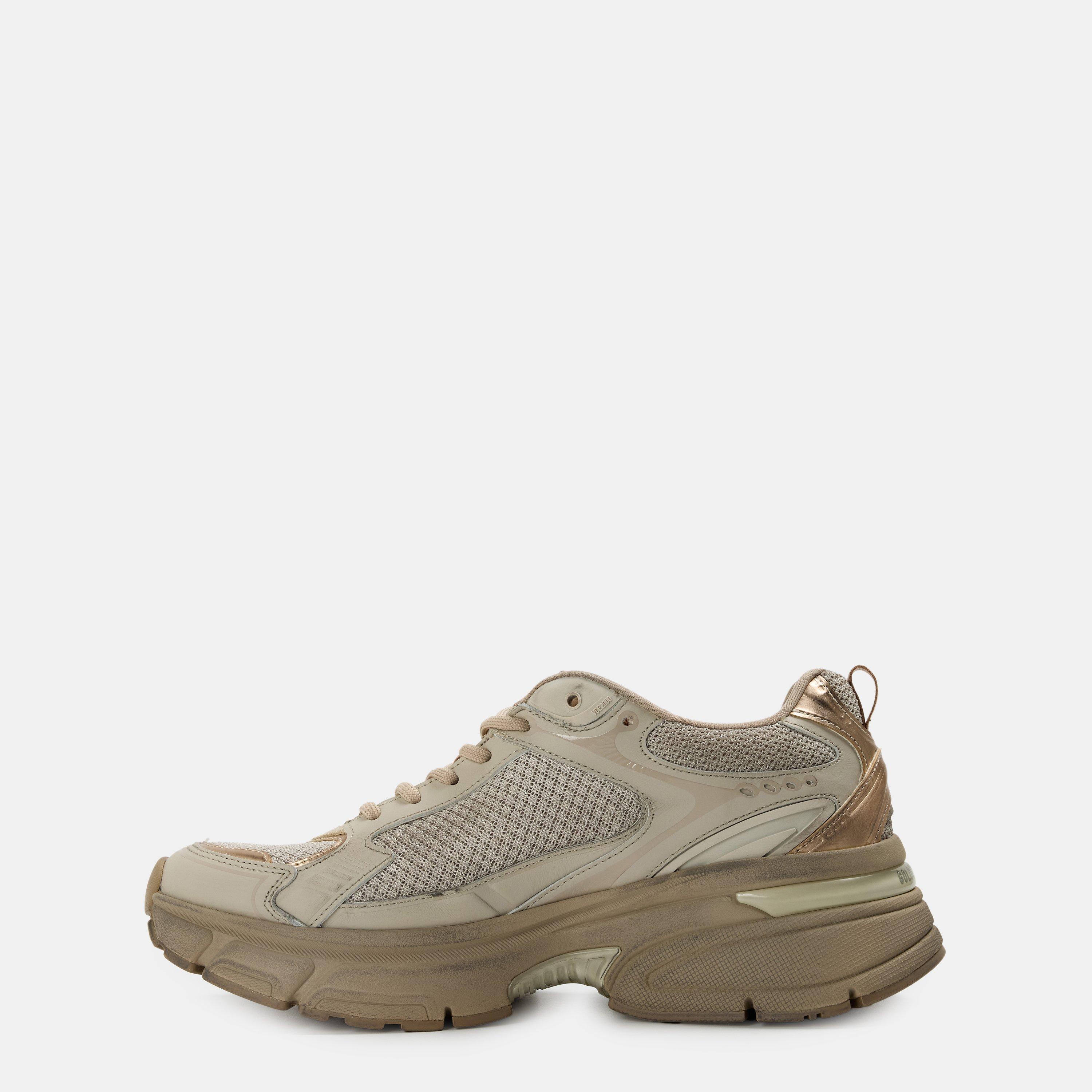 Grey/Taupe - Golden Goose - Women's LightStar Low-Top Trainers - 2