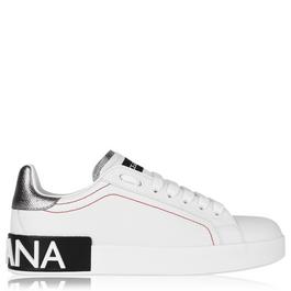 Dolce and Gabbana Logo Low Top Trainers