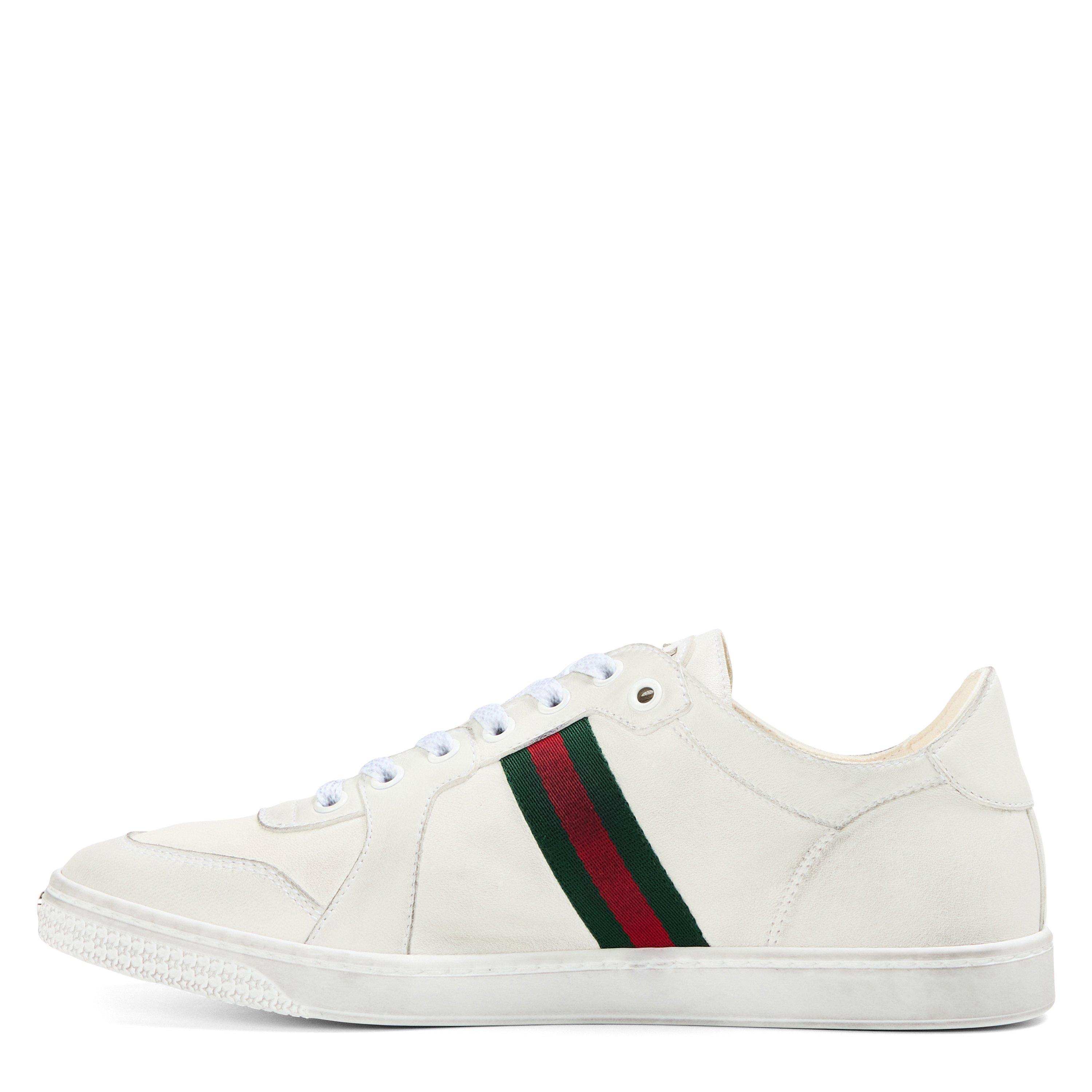 White/White - Gucci - Women's Low-Top Trainers - 2