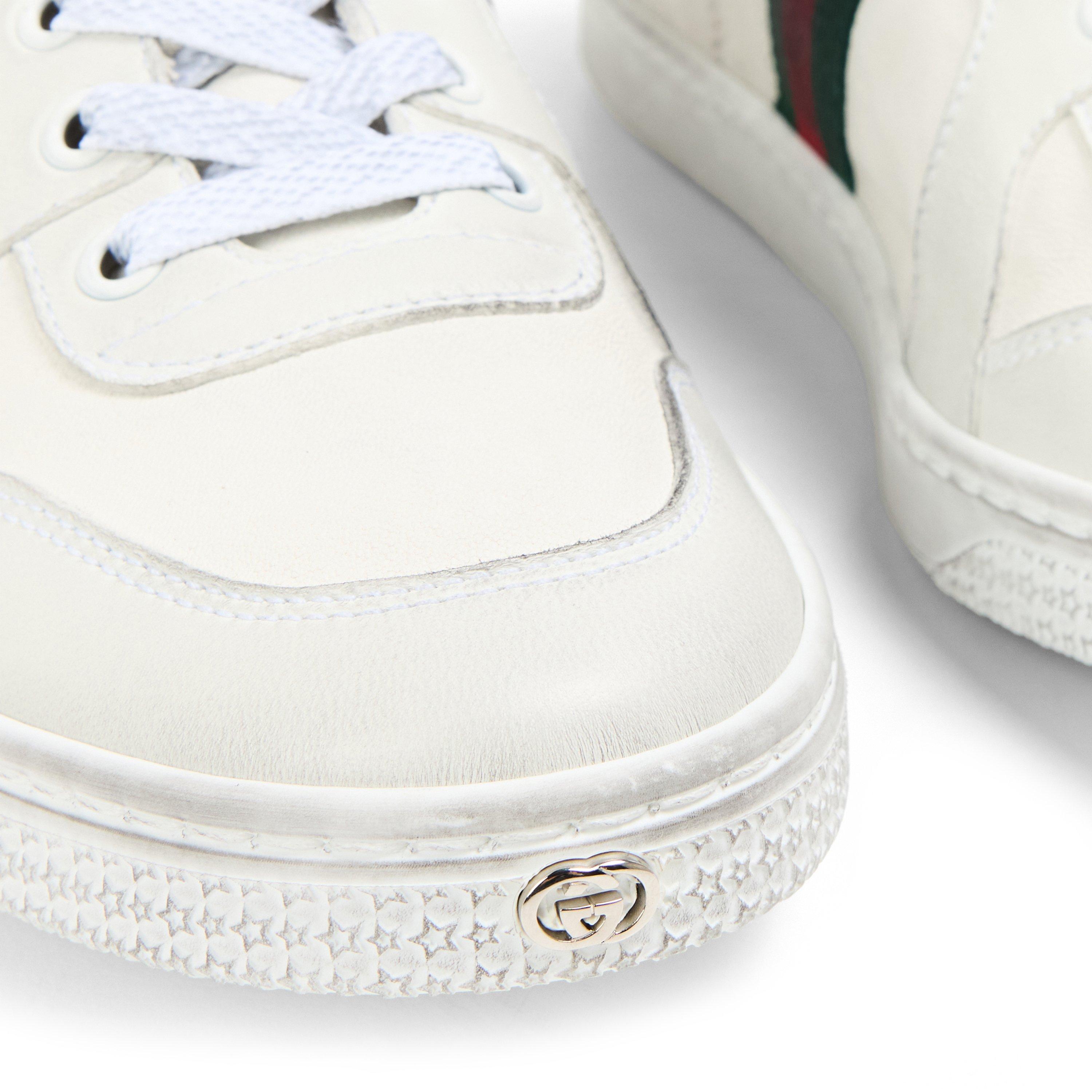 White/White - Gucci - Women's Low-Top Trainers - 3