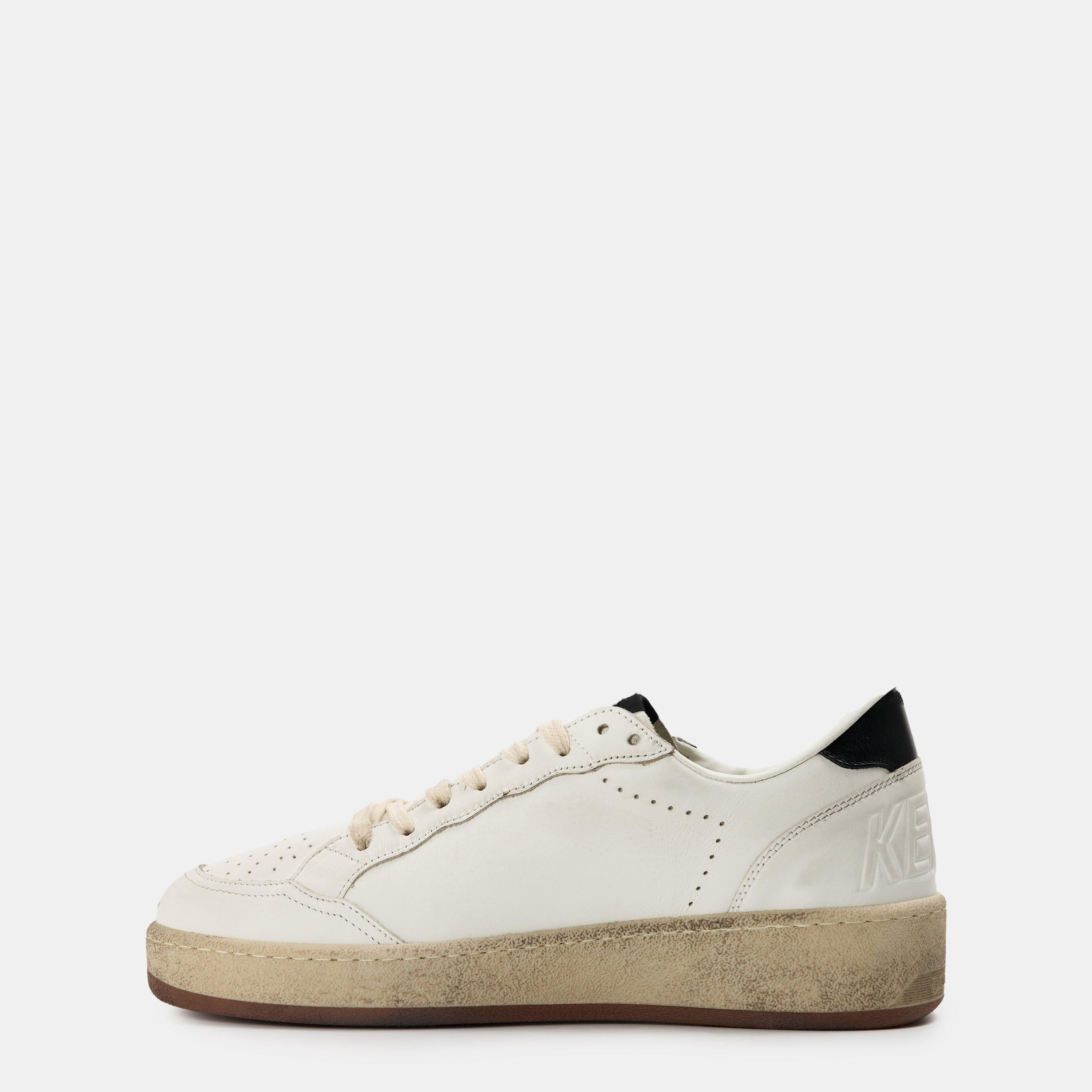 White Ice Black - Golden Goose - Women's BallStar Low-Top Trainers - 2