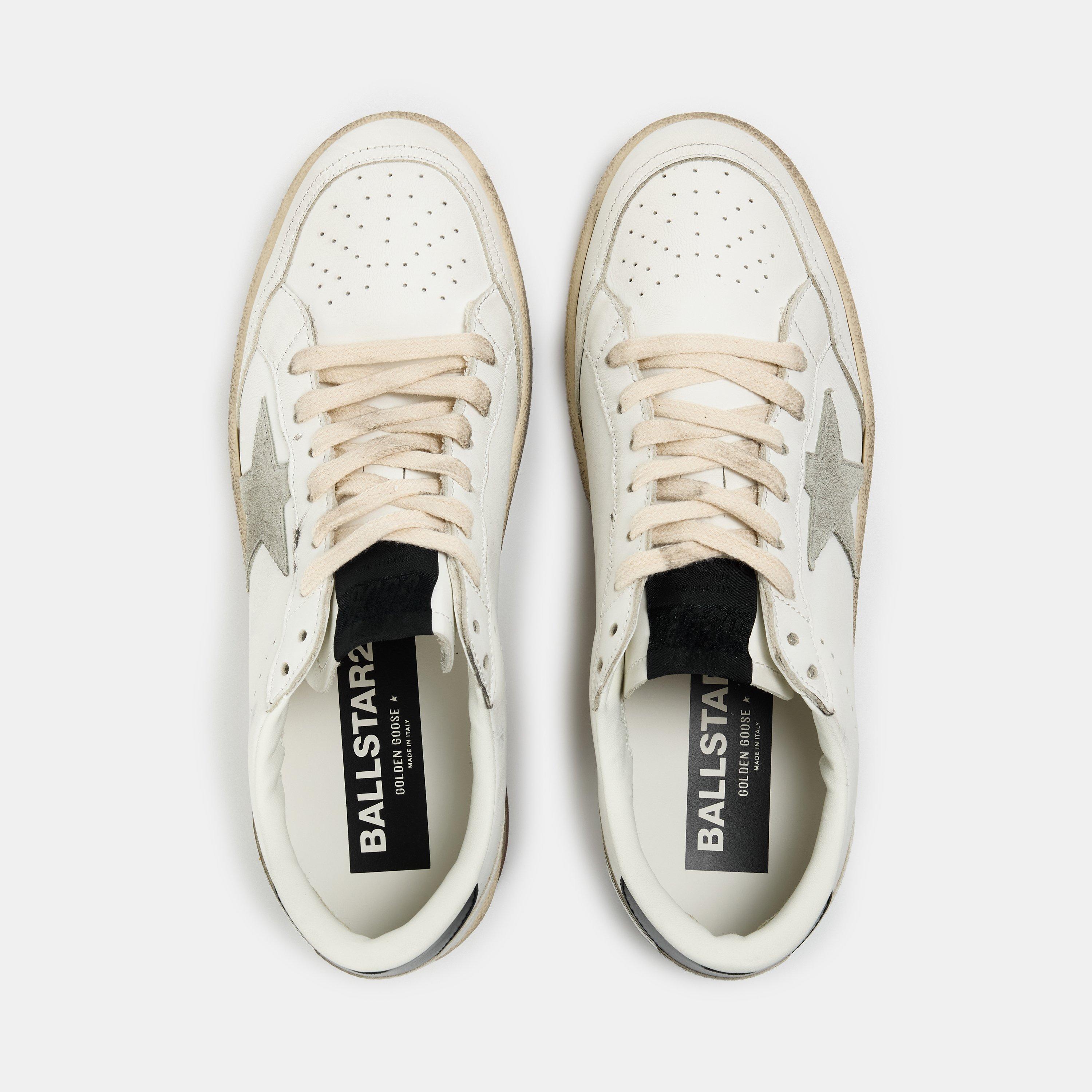 White Ice Black - Golden Goose - Women's BallStar Low-Top Trainers - 5