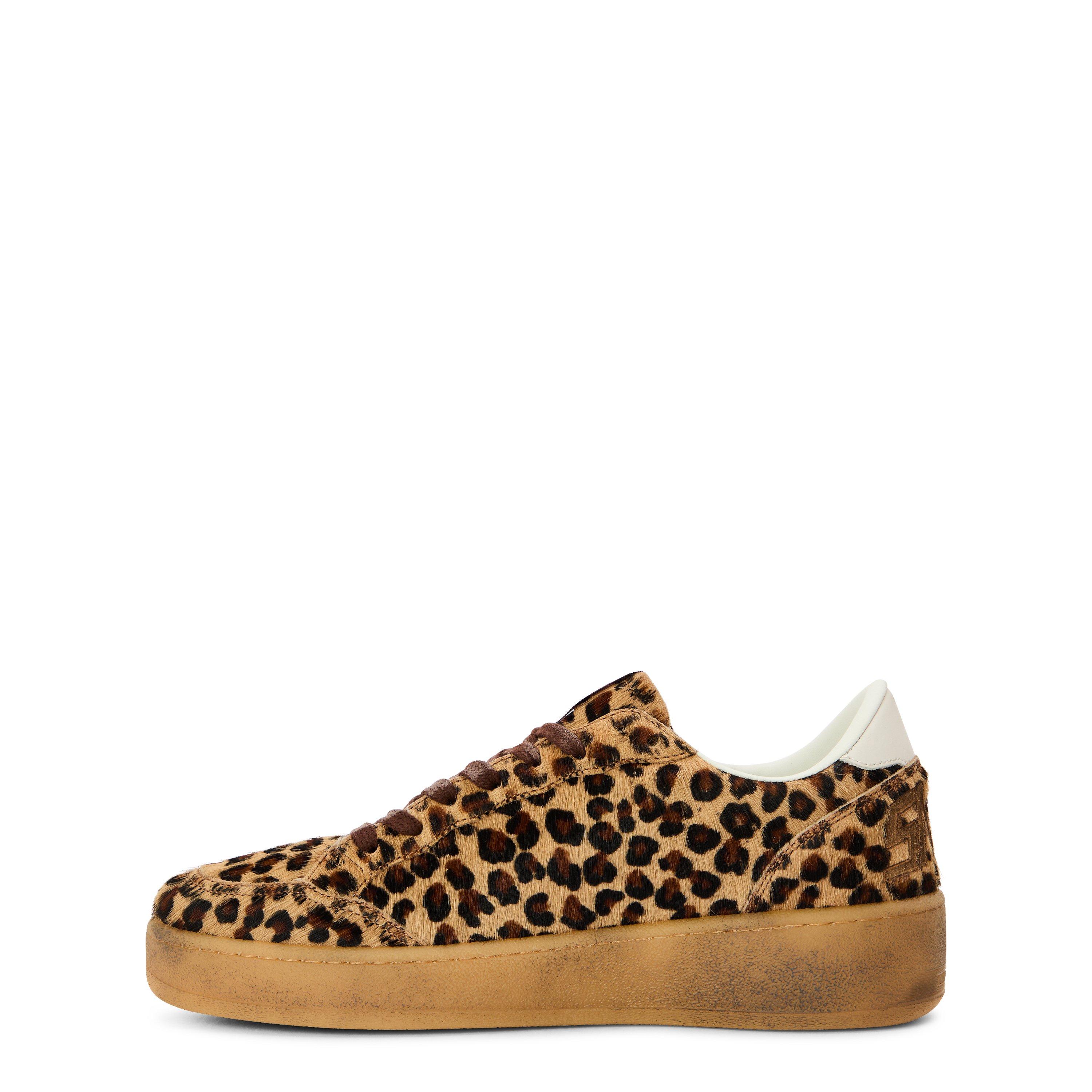 Beige Brown Leo - Golden Goose - Women's BallStar Low-Top Trainers - 2