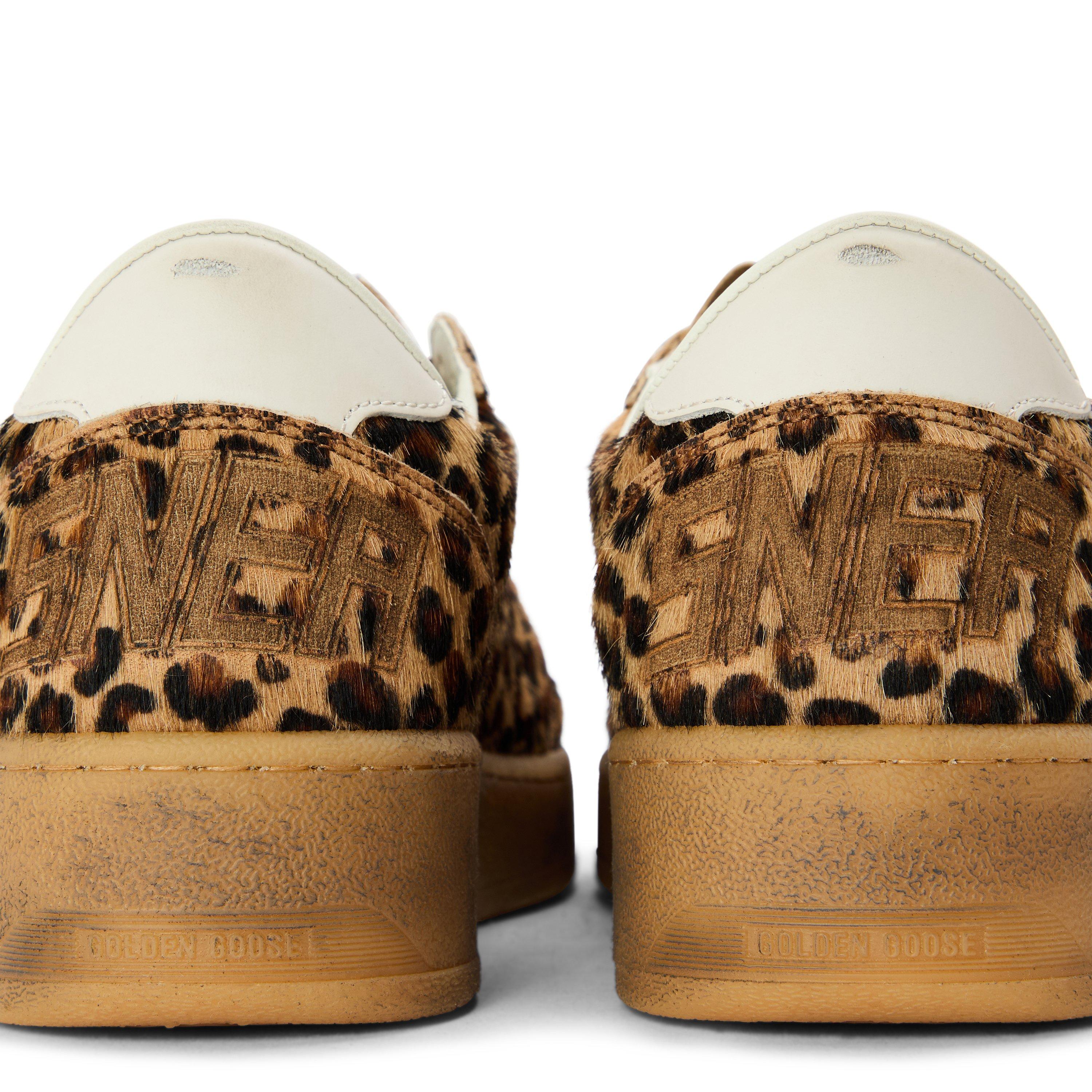 Beige Brown Leo - Golden Goose - Women's BallStar Low-Top Trainers - 4