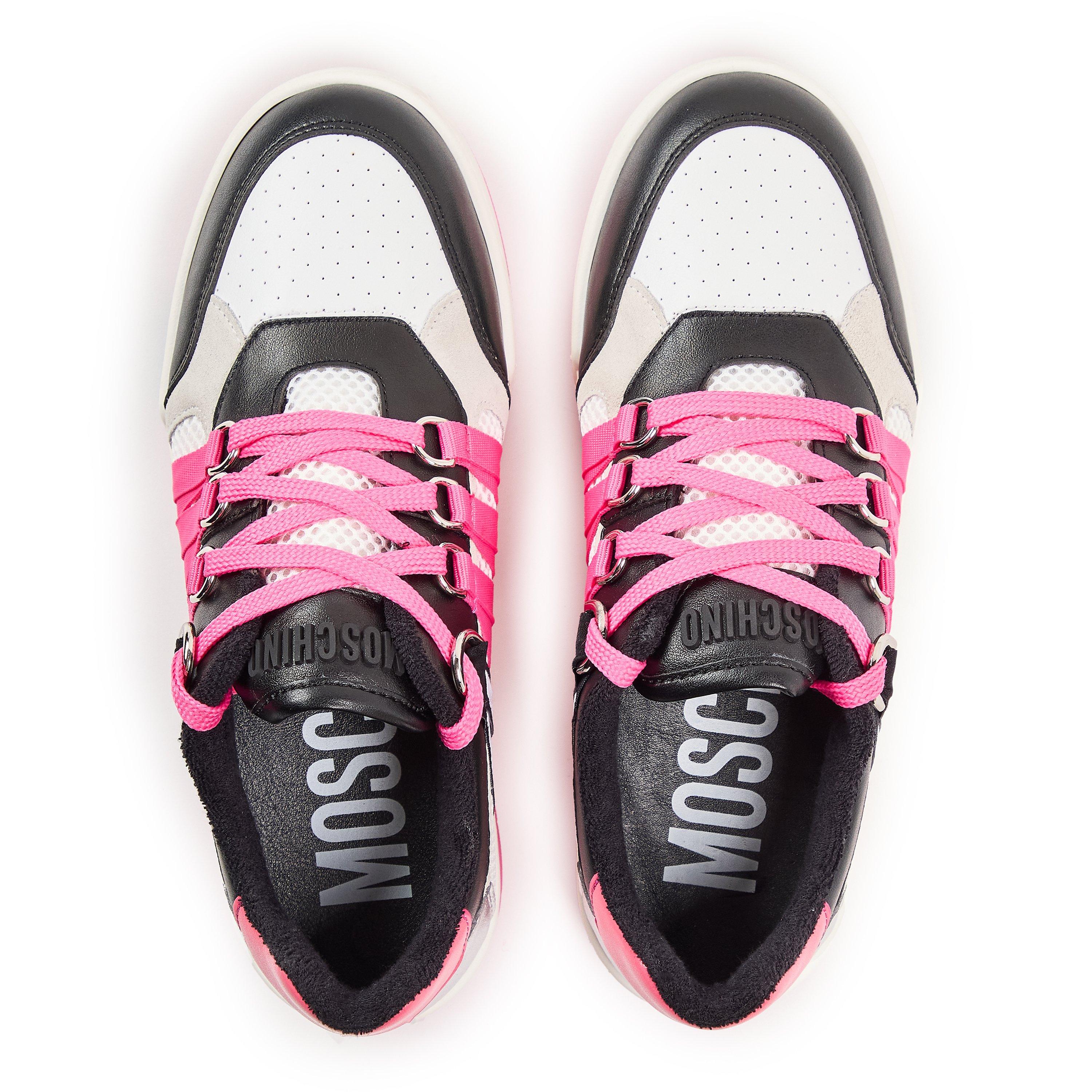 White - Moschino - Moschino Strap Trnr Ld99 - 4