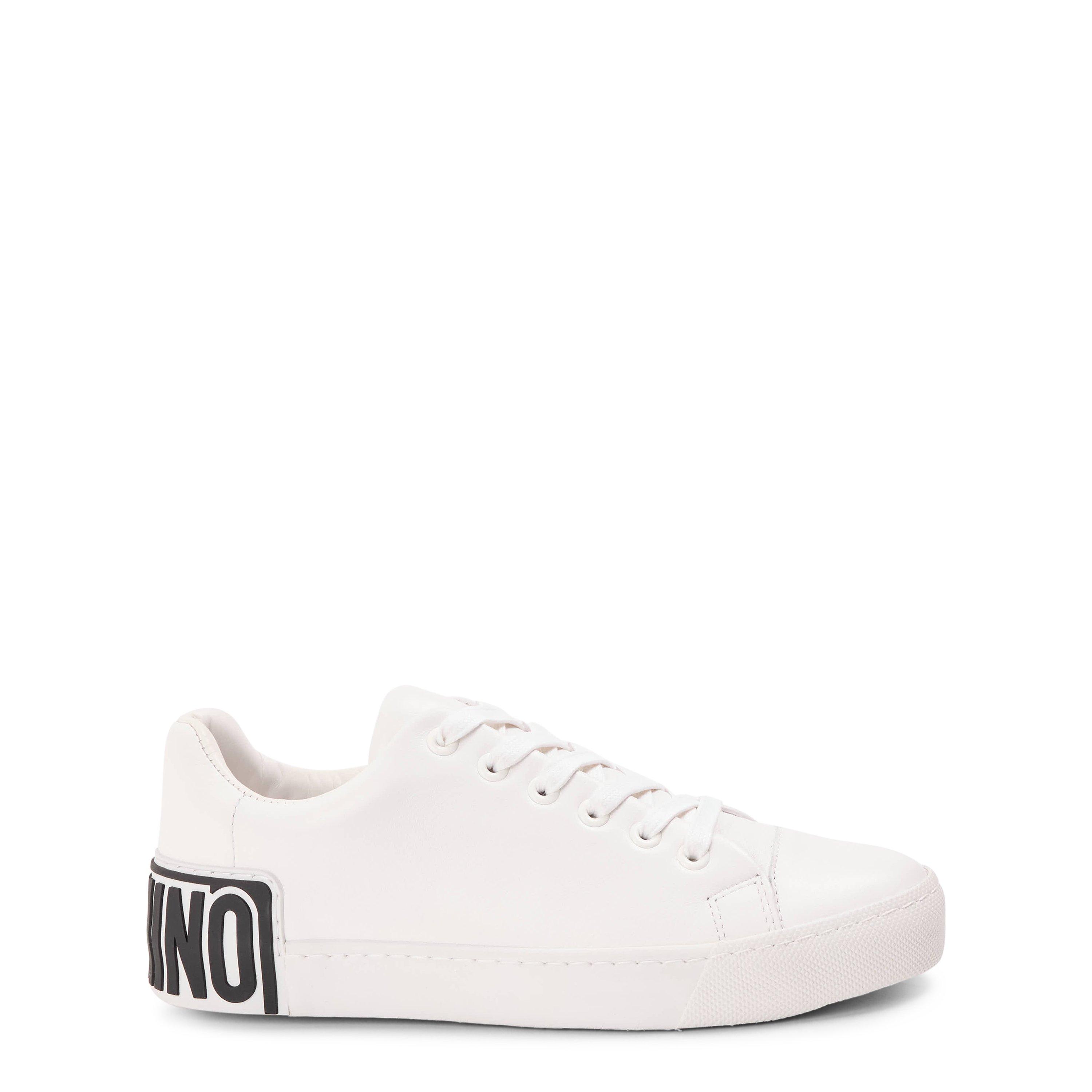 White - Moschino - Women's Low-Top Trainers - 1