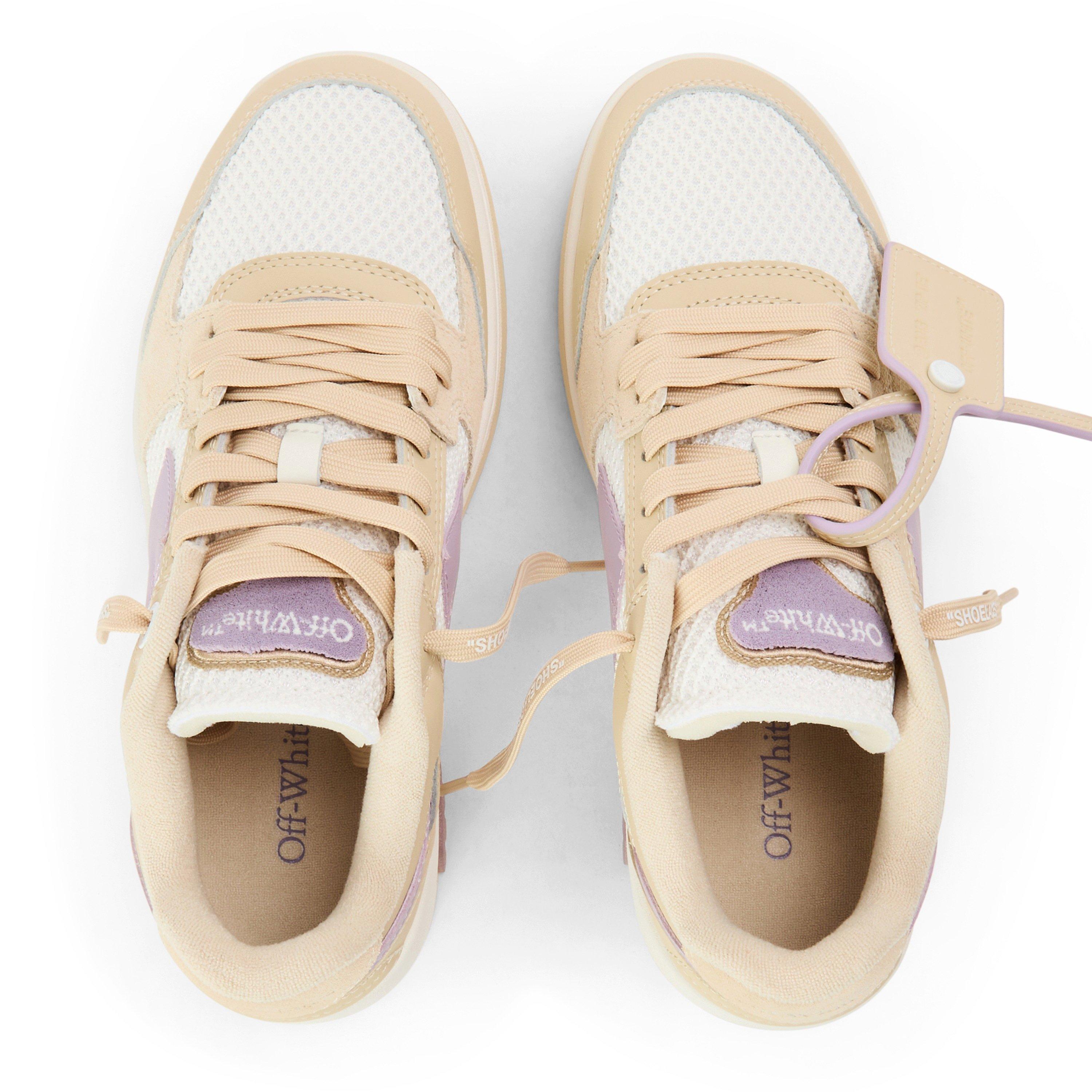 Beige/Lavander - Off White - Women's Slimoutofoffice Low-Top Trainers - 4