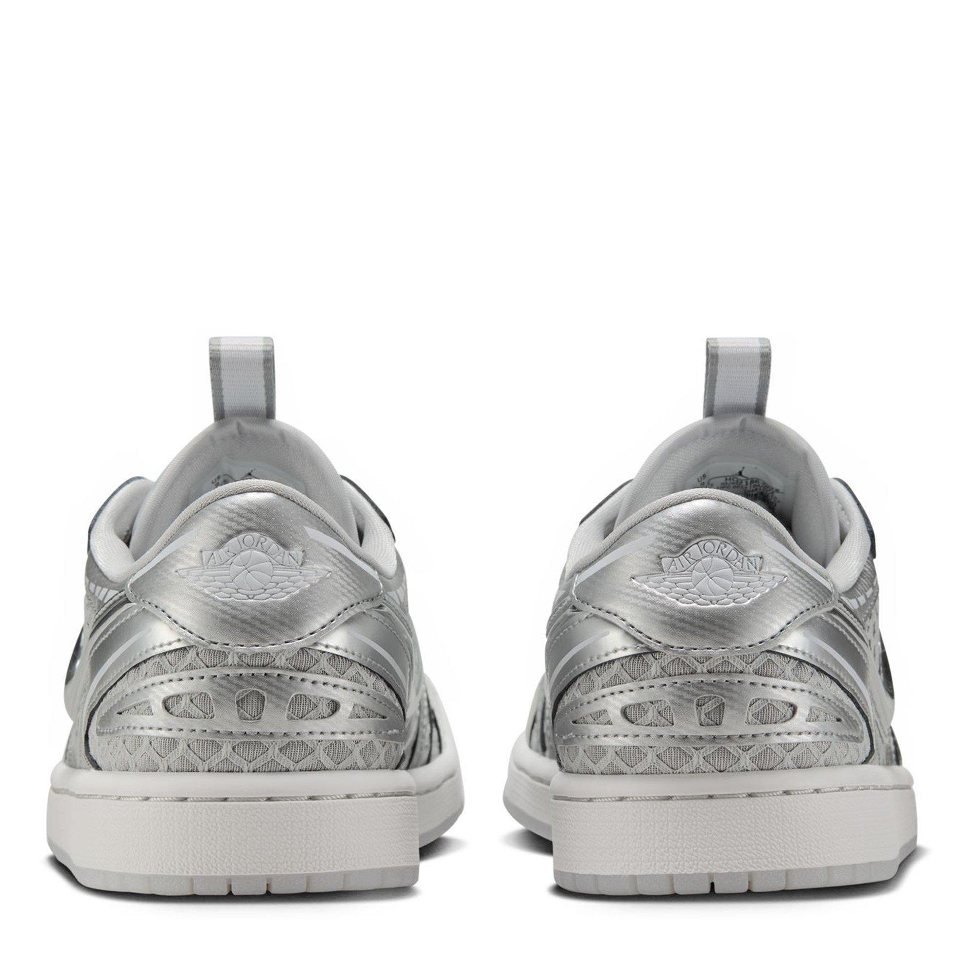 Silver - Air Jordan - Air Jor 1 Low Method Ld64 - 4