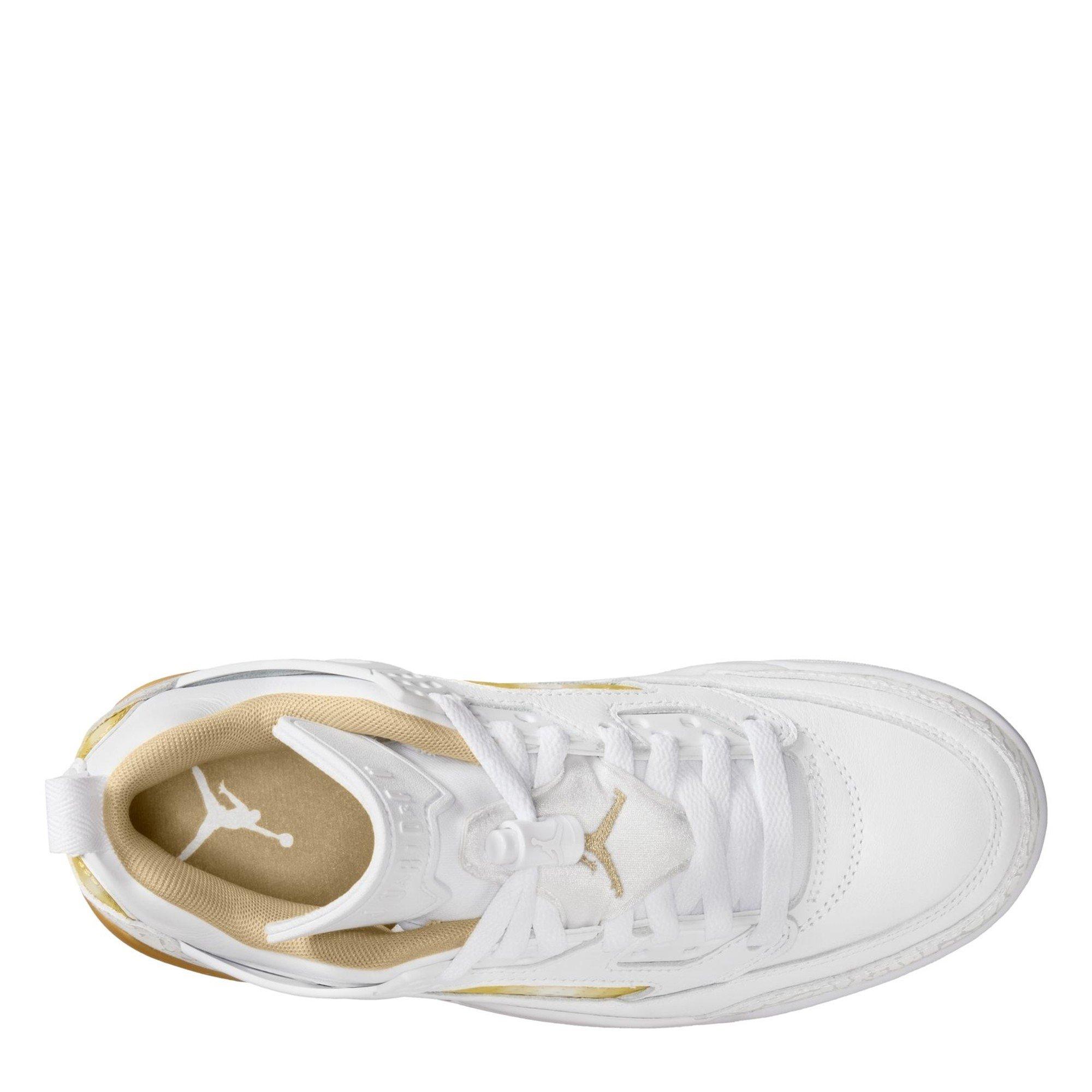 White/Gold - Air Jordan - Air Jor Spizike Low Ld64 - 4