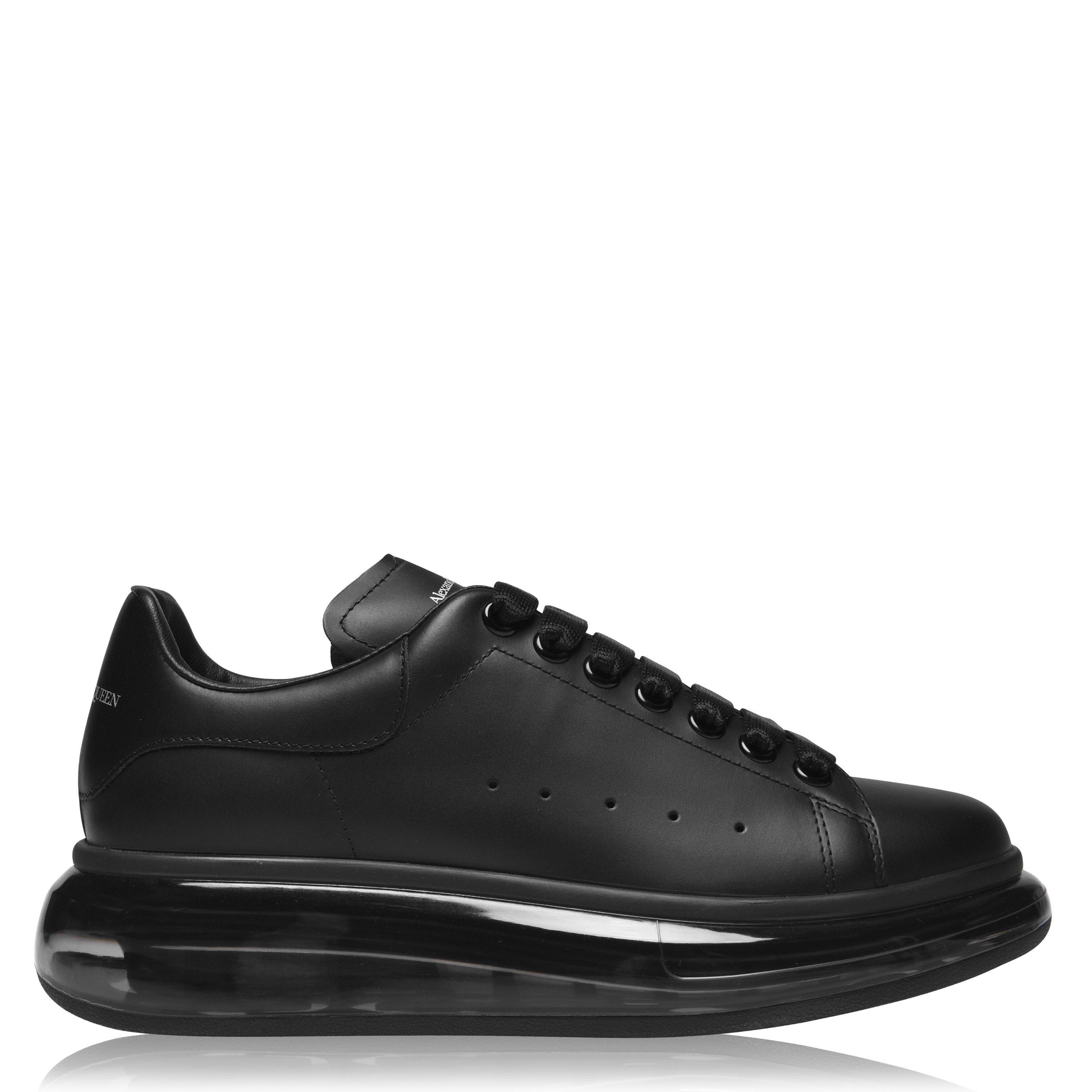 BlK/Blk 1000 - Alexander McQueen - Oversized Clear Sneaker - 1